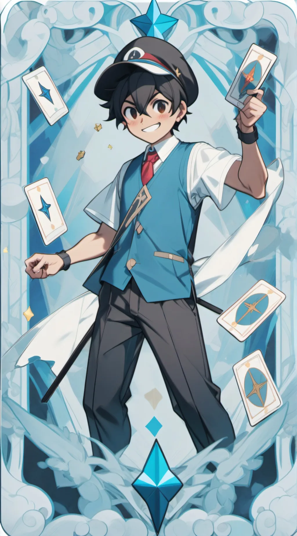 ai character: SMG4 background