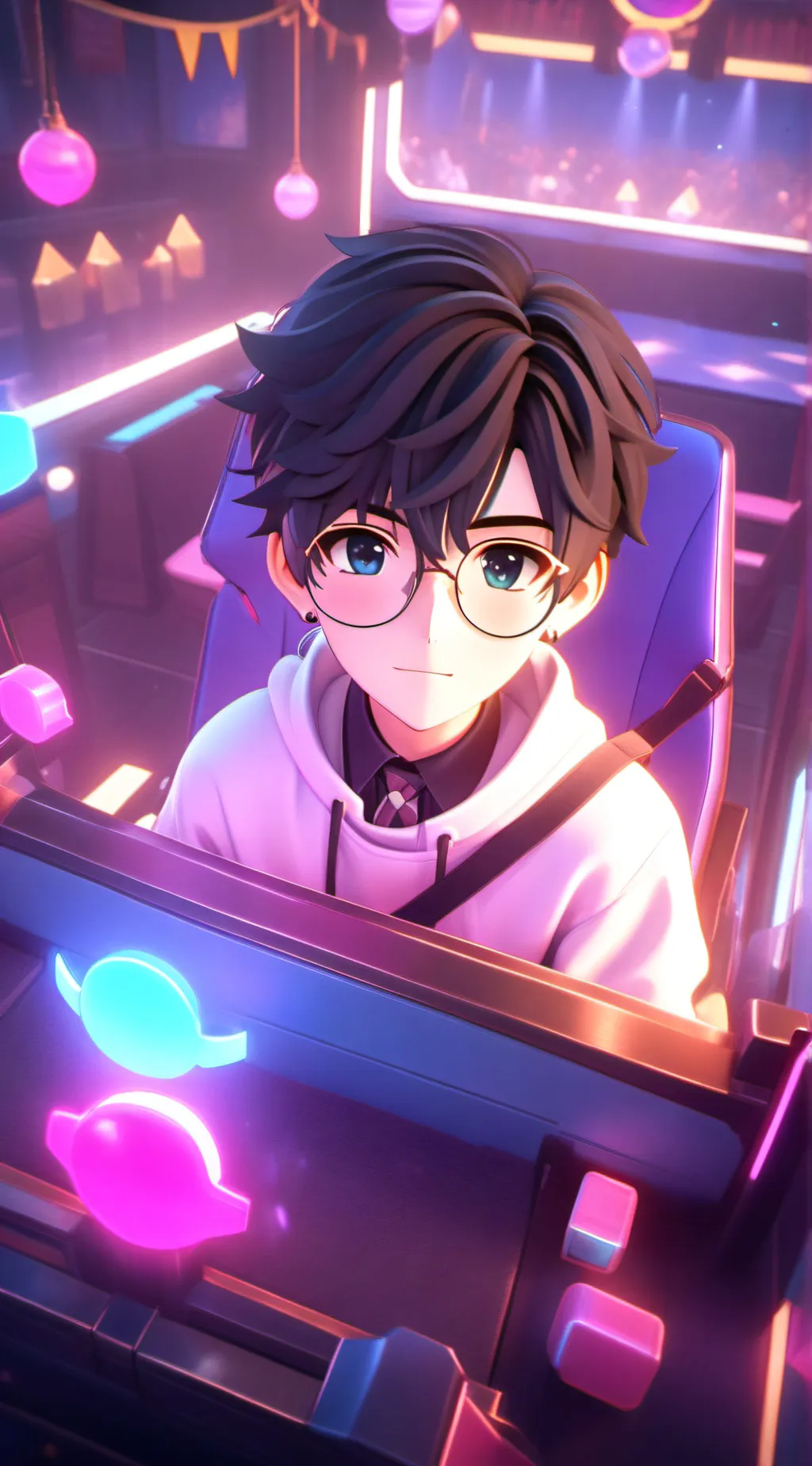 ai character: Samuel matte background