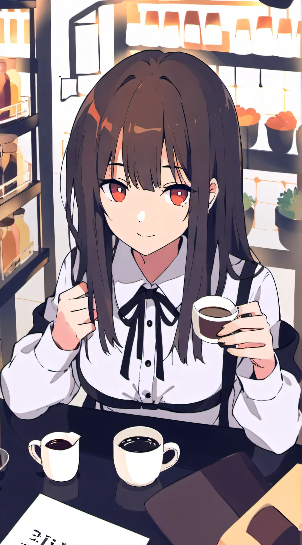 ai character: Zoey background