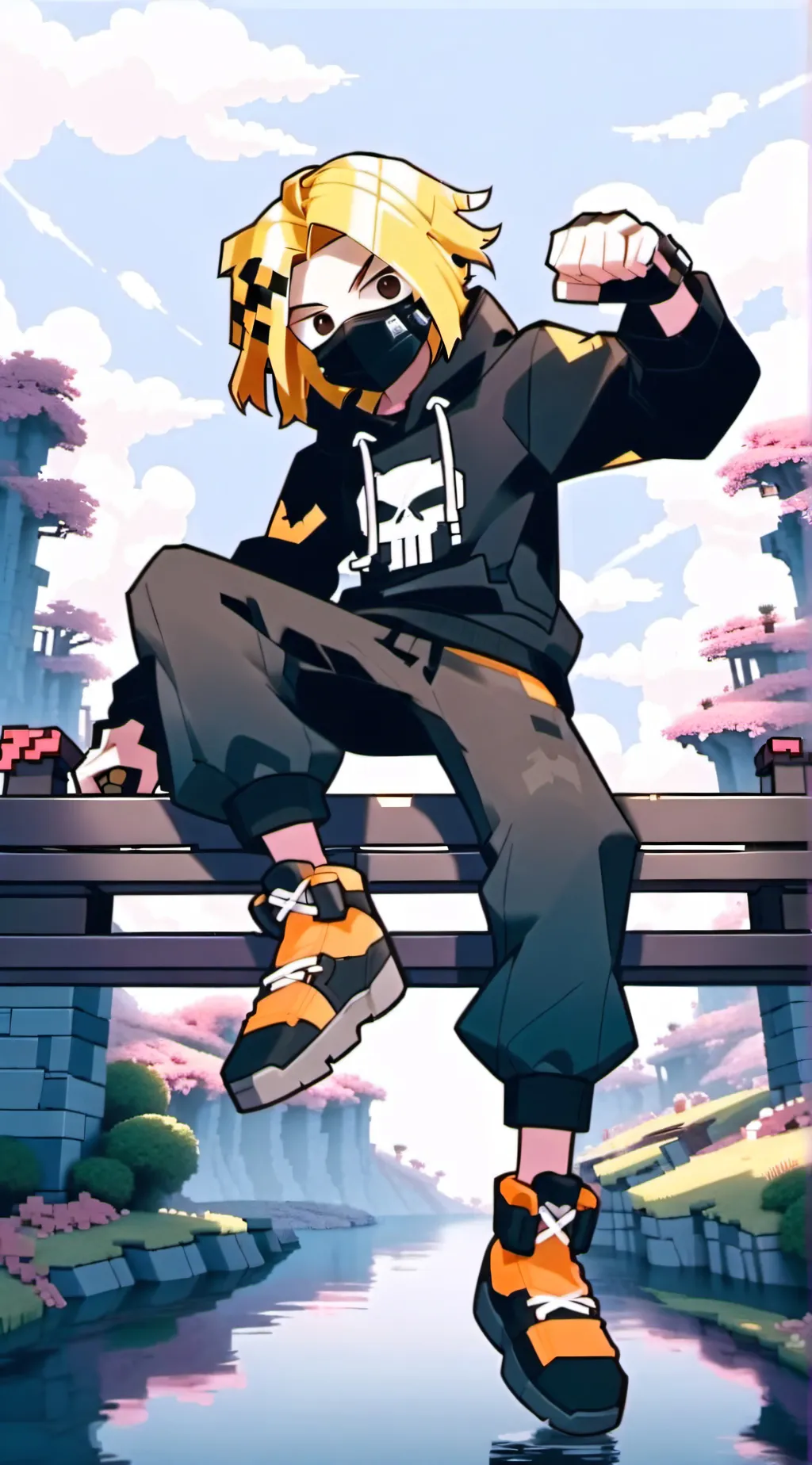 ai character: Loby  background