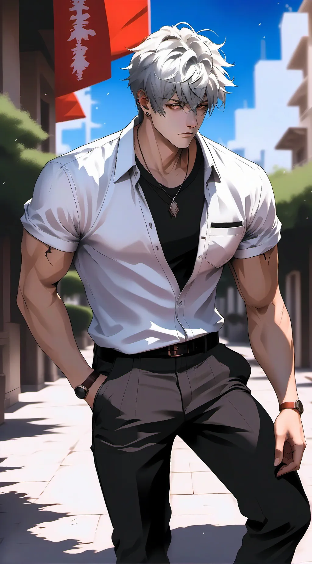 ai character: Nathaniel  background