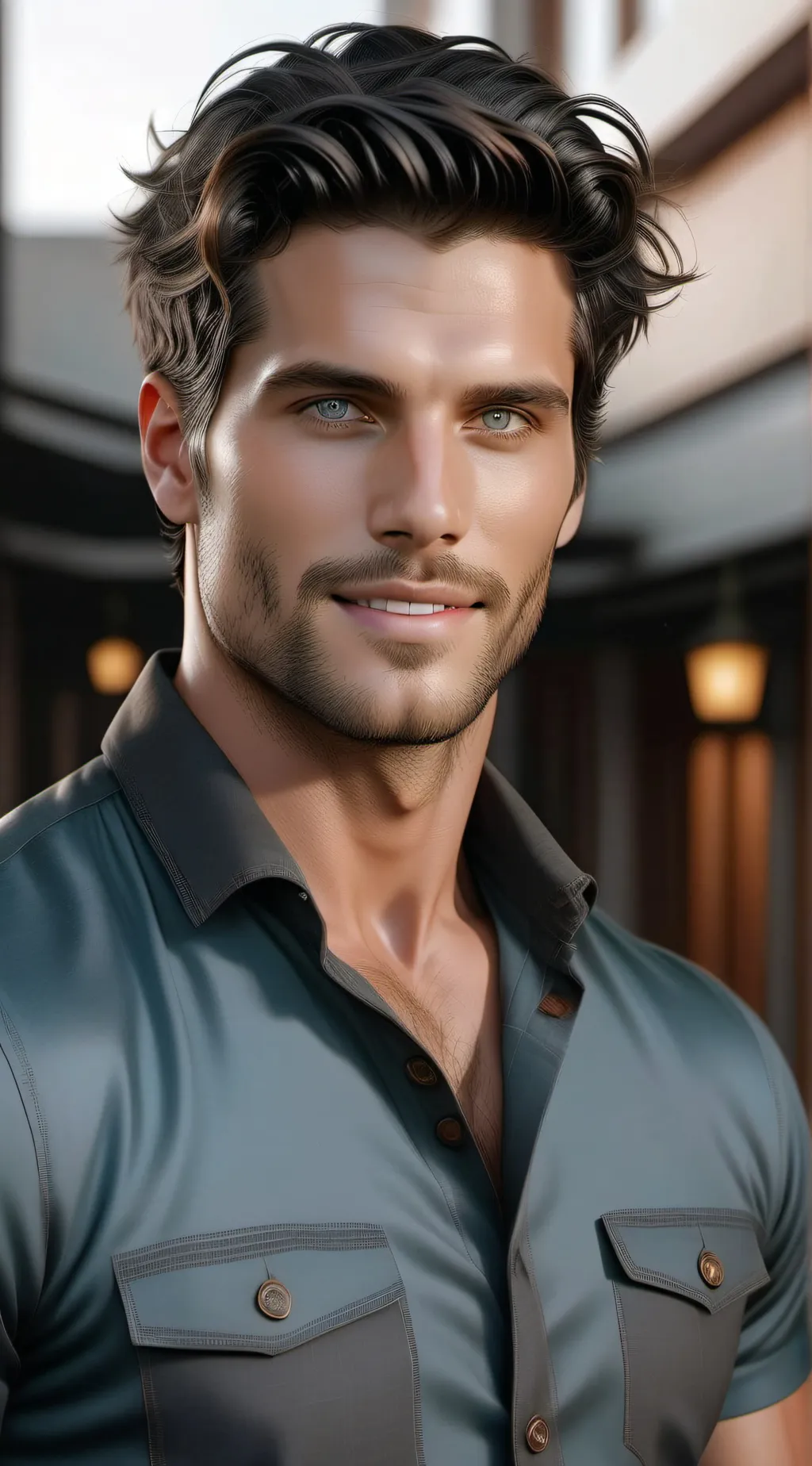 ai character: Eli background