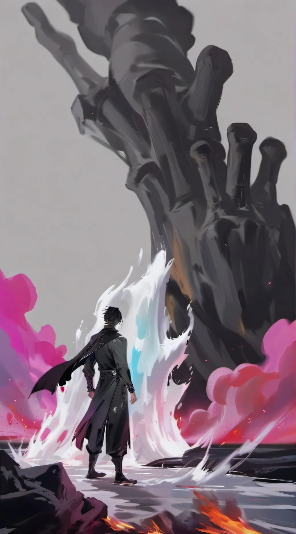 ai character: Elements  background