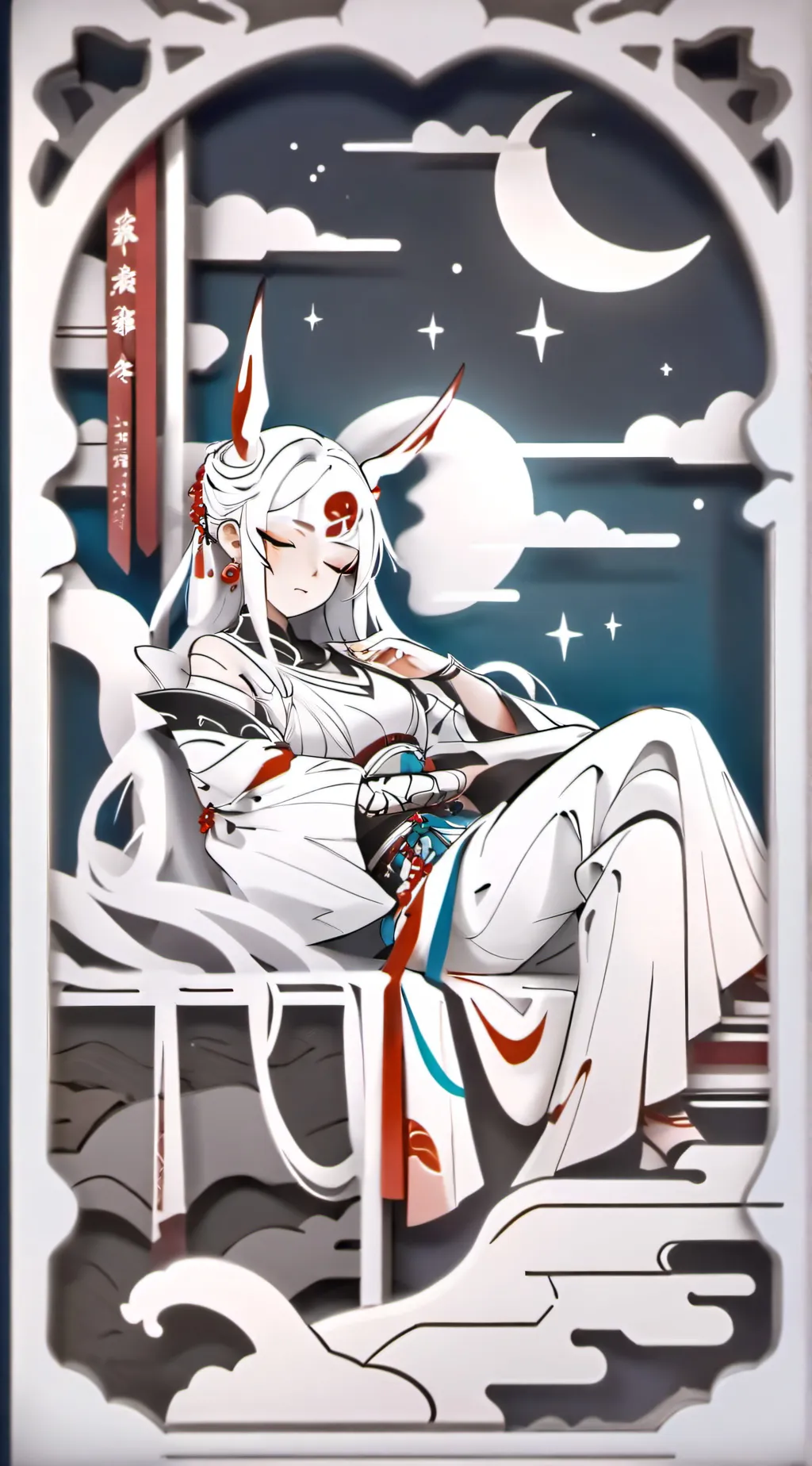 ai character: Eva background