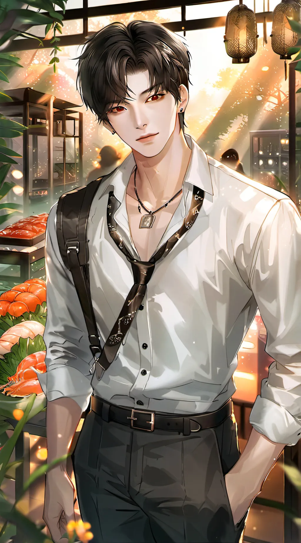ai character: Ian☆ background