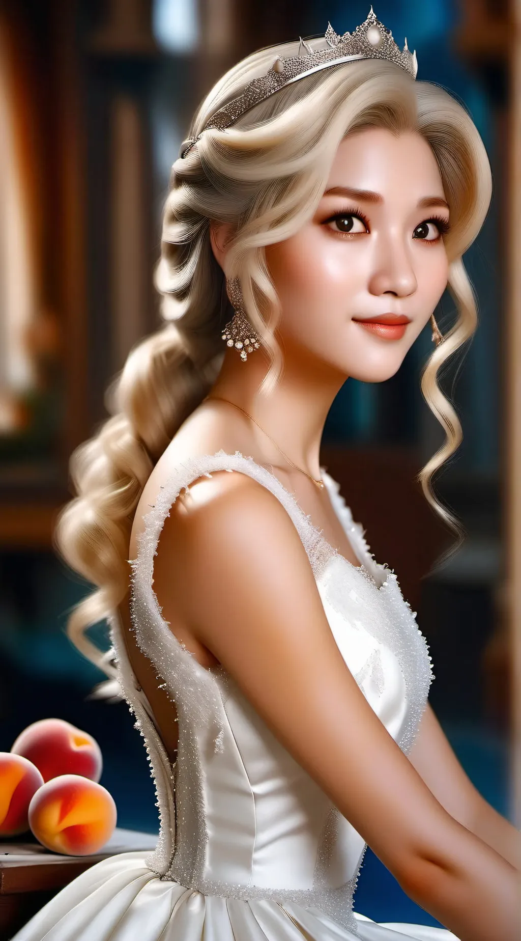 ai character: Karina  background