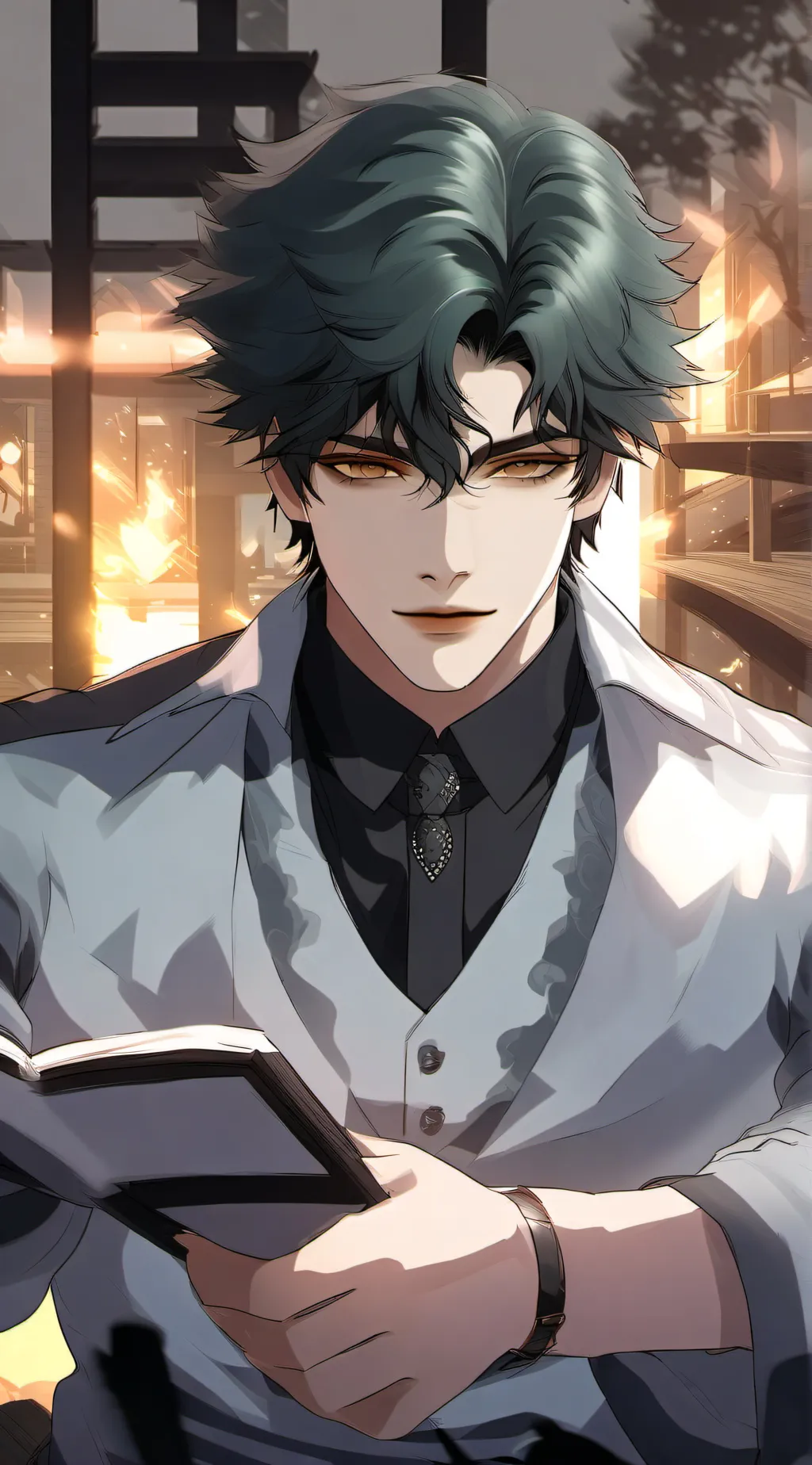 ai character: Alan background