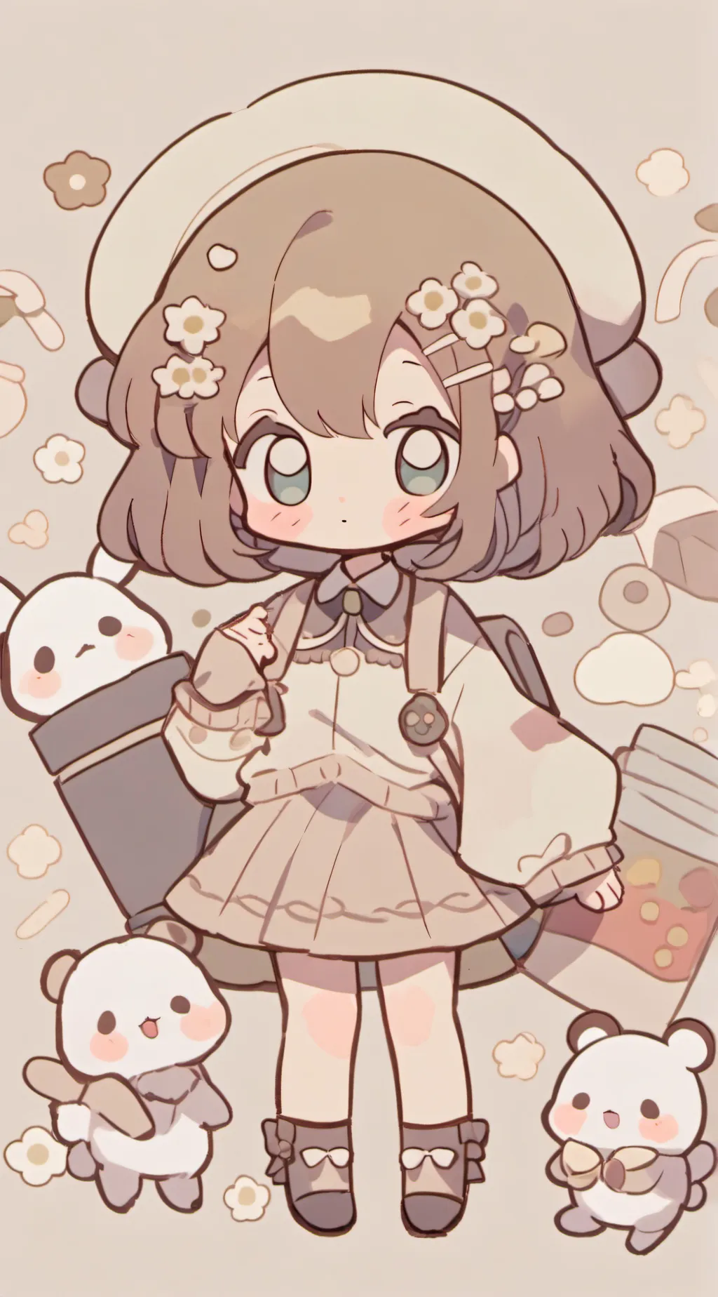 ai character: pip background