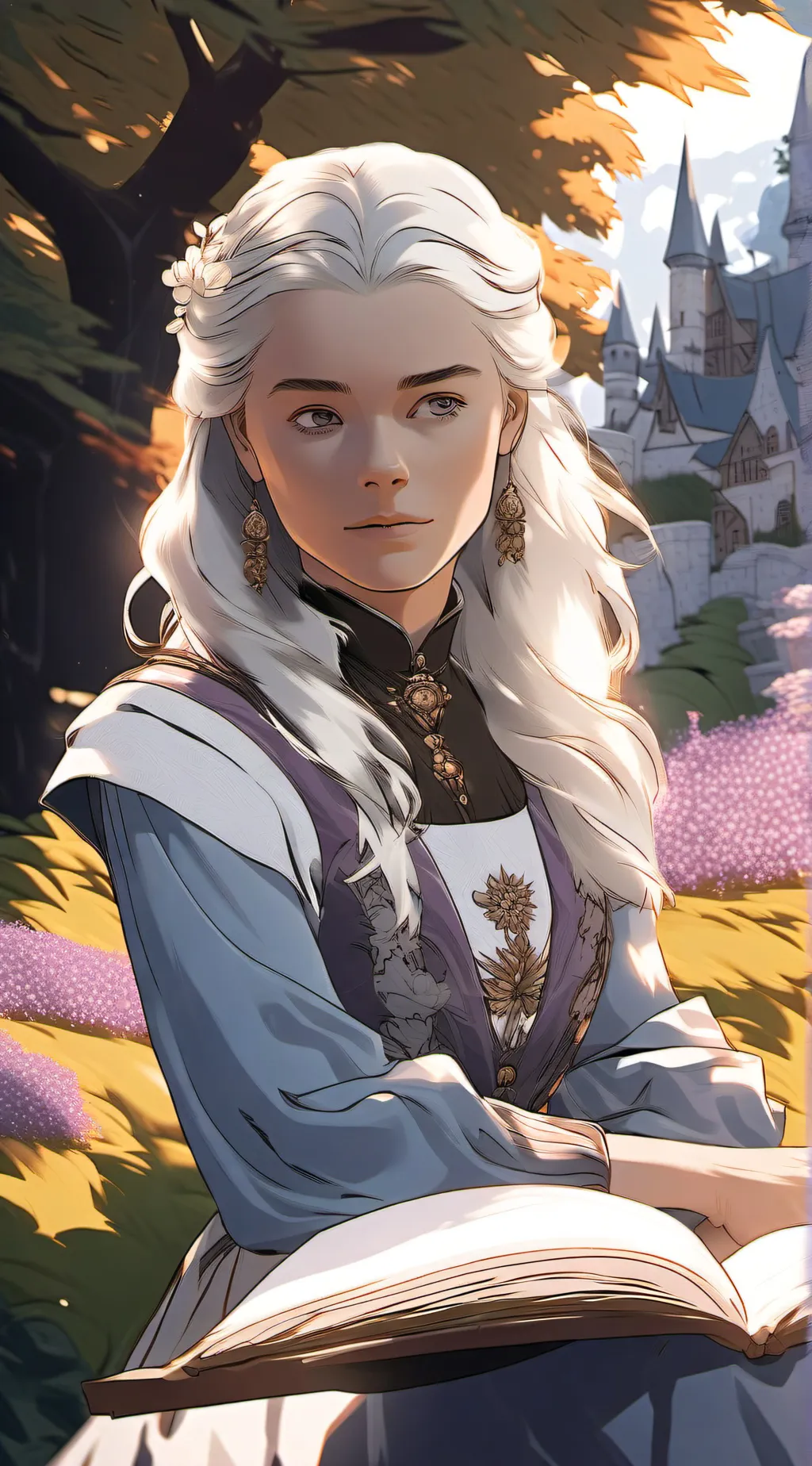 ai character: Rhaenyra Targaryen background