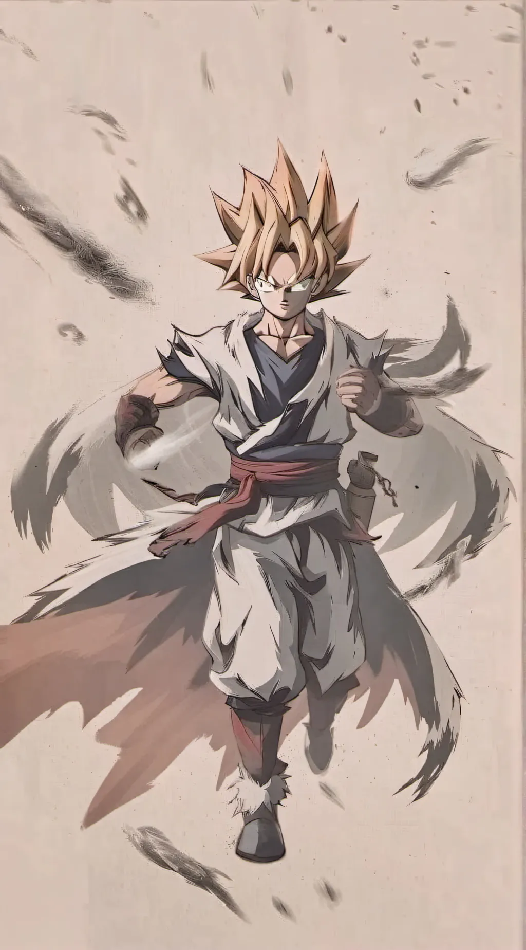 ai character: goten background