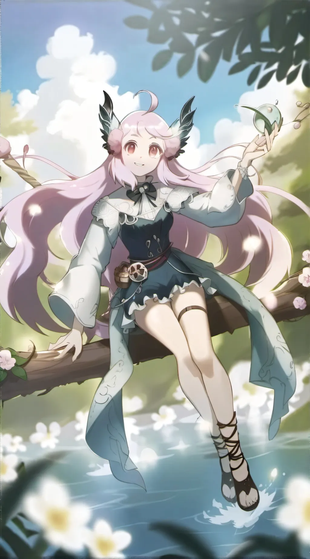 ai character: Aria background