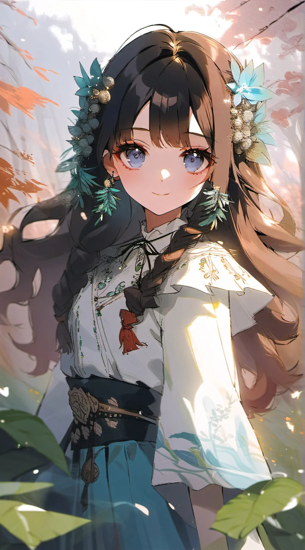 ai character: Demon slayer background