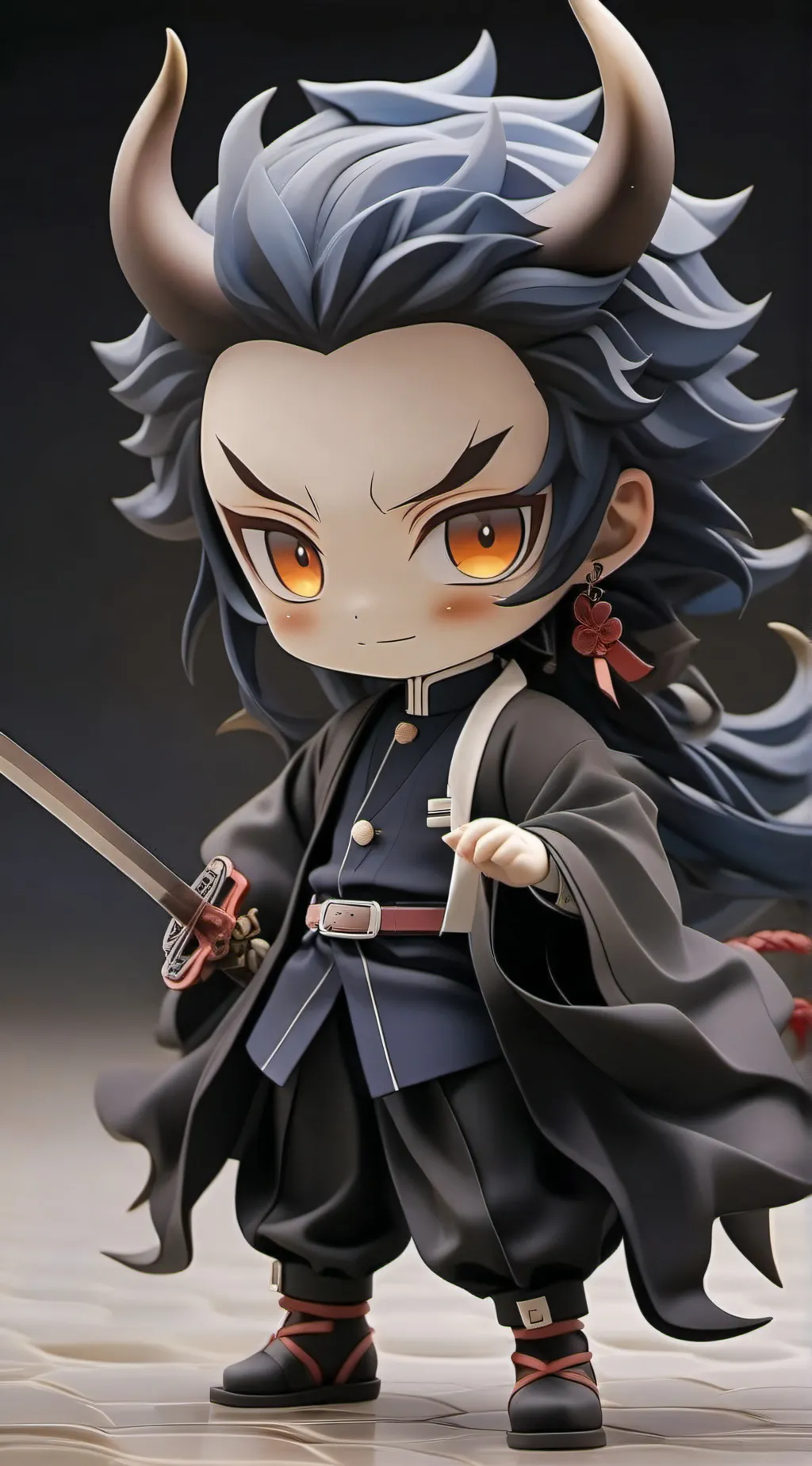 ai character: demon hashiras  background