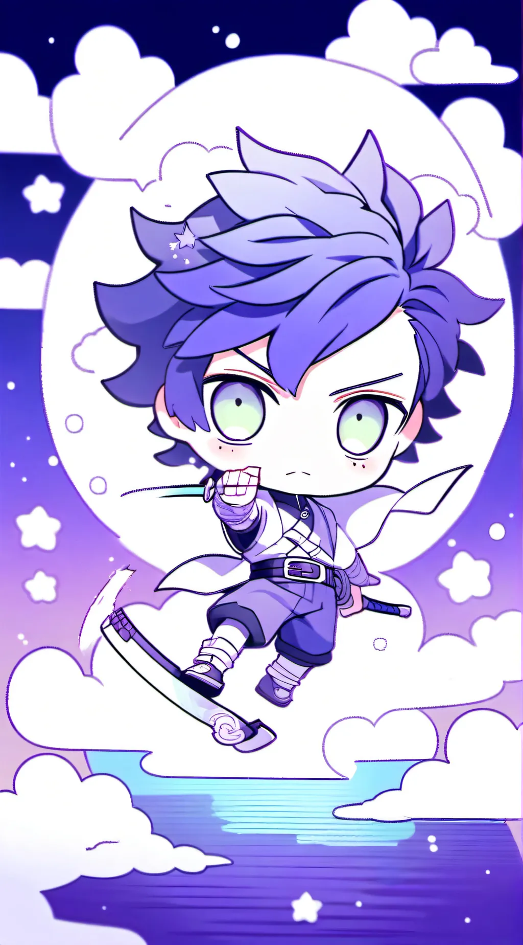 ai character: Kny background