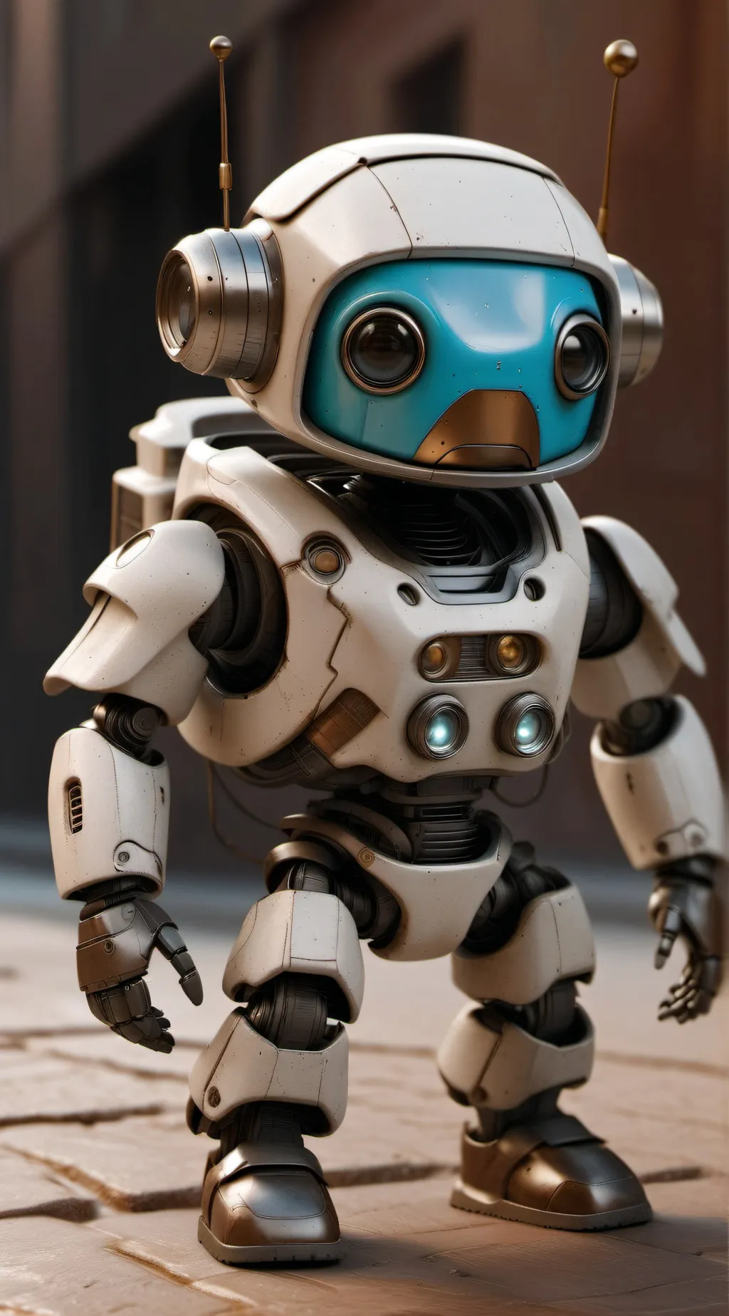 ai character: Roz/The Wild Robot background