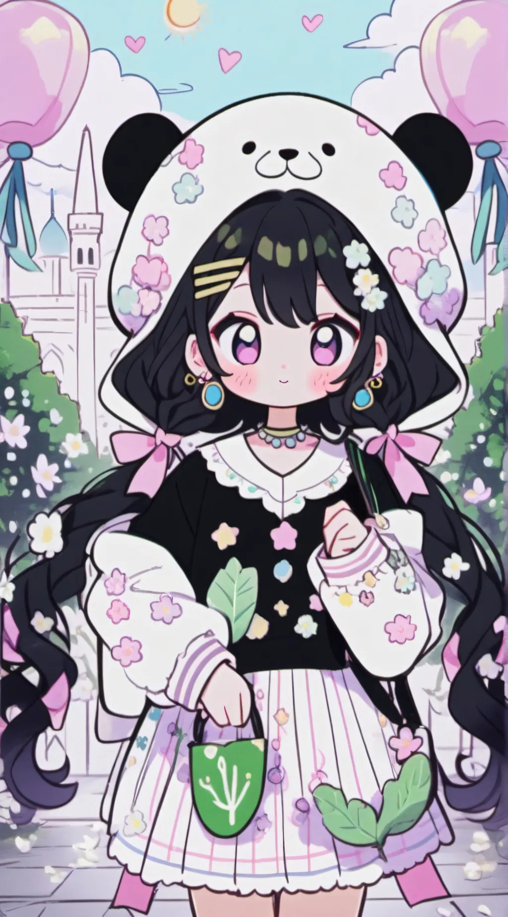 ai character: Dreamland.. background