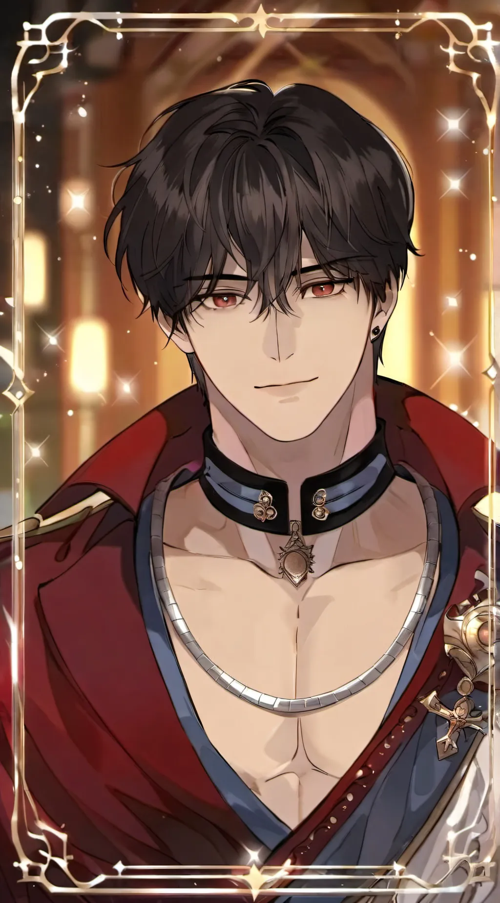 ai character: Kylo Gray background
