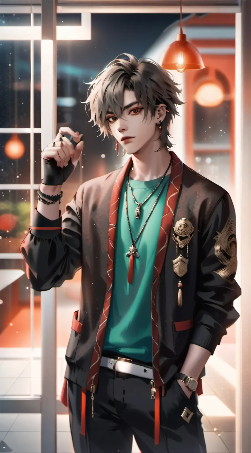 ai character: Thiago background