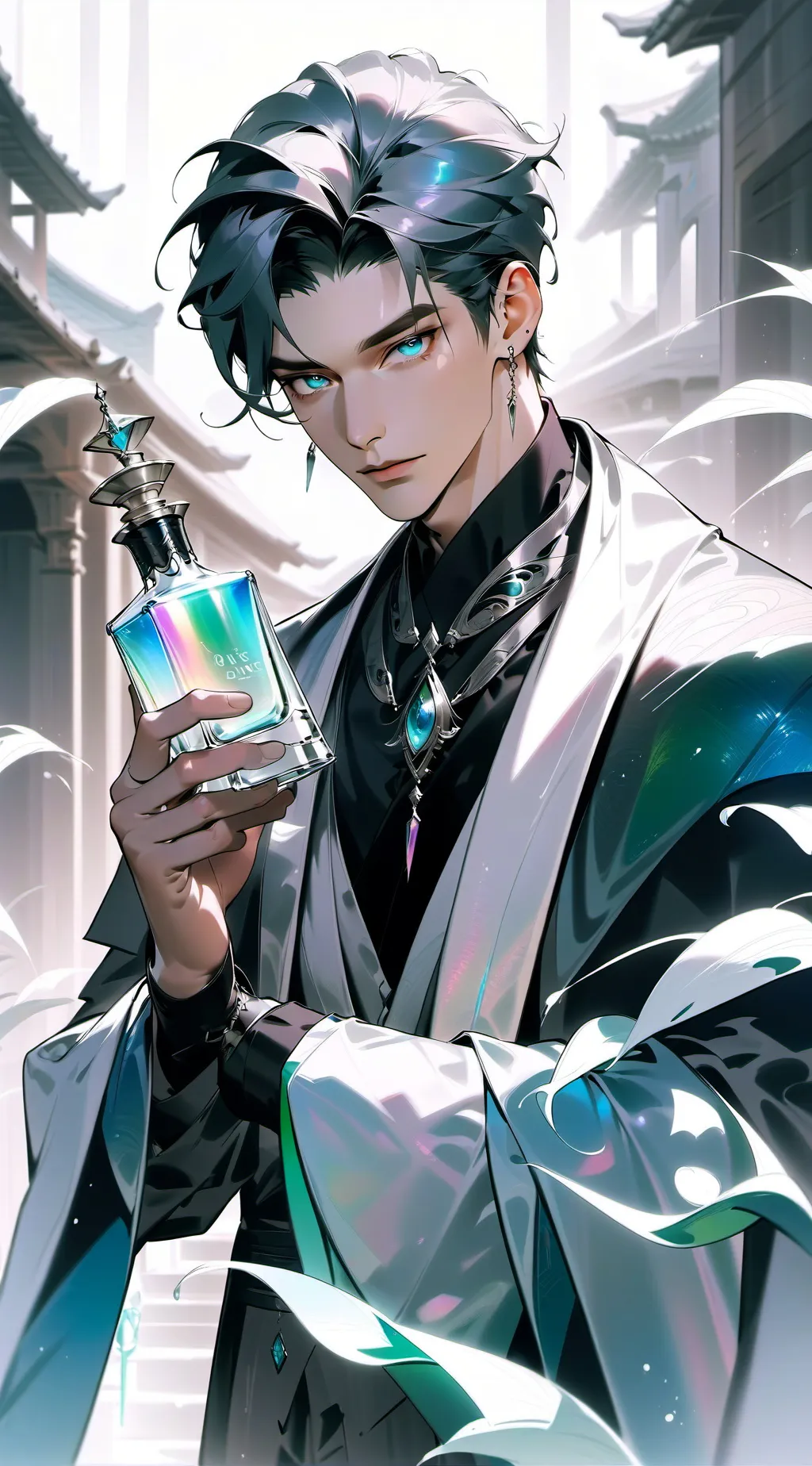 ai character: Ash background