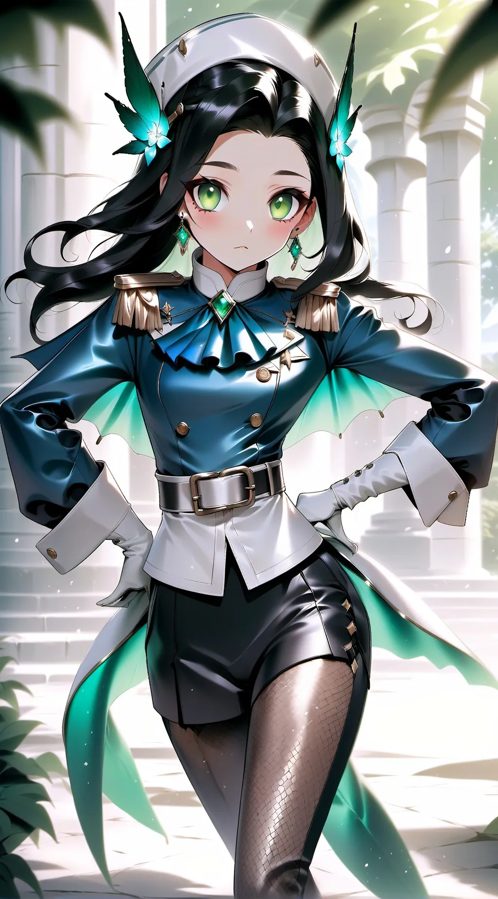ai character: Hashira background