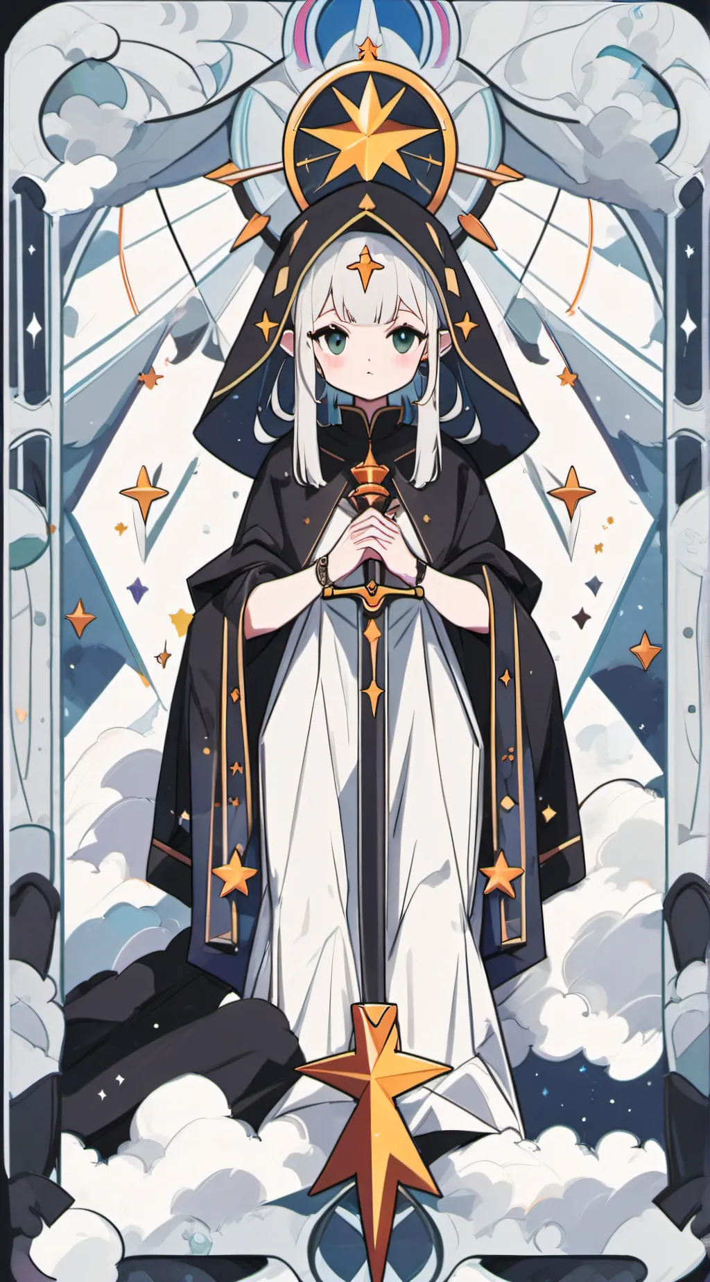ai character: Luna  background