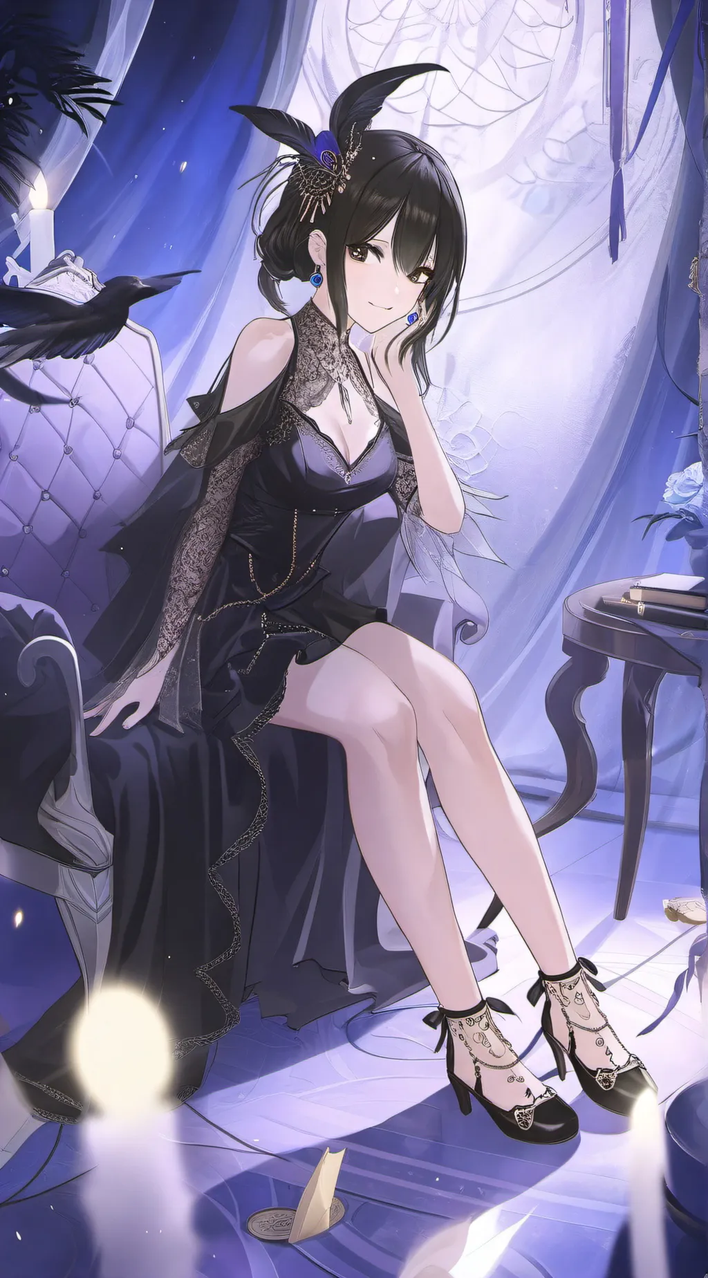 ai character: the bad girl background