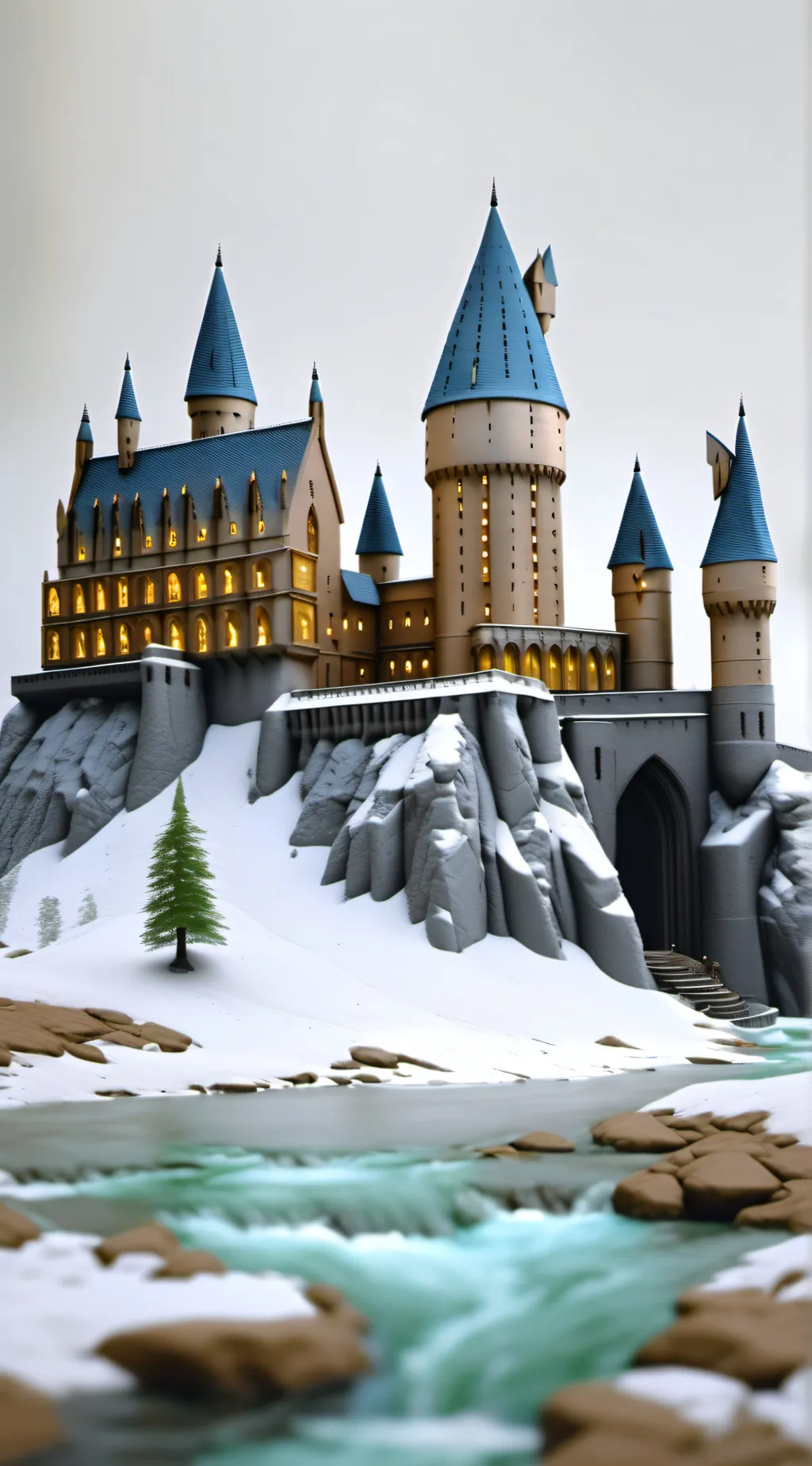 ai character: hogwarts background