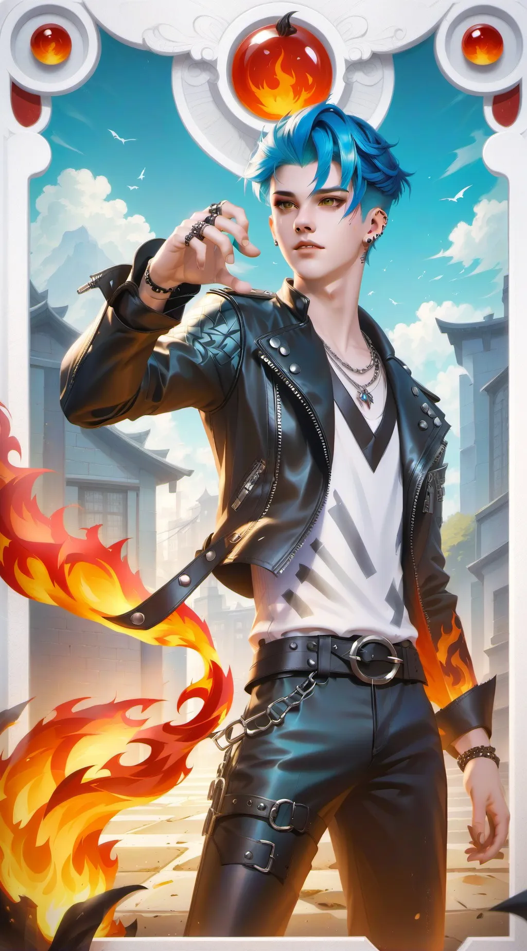 ai character: Hades background