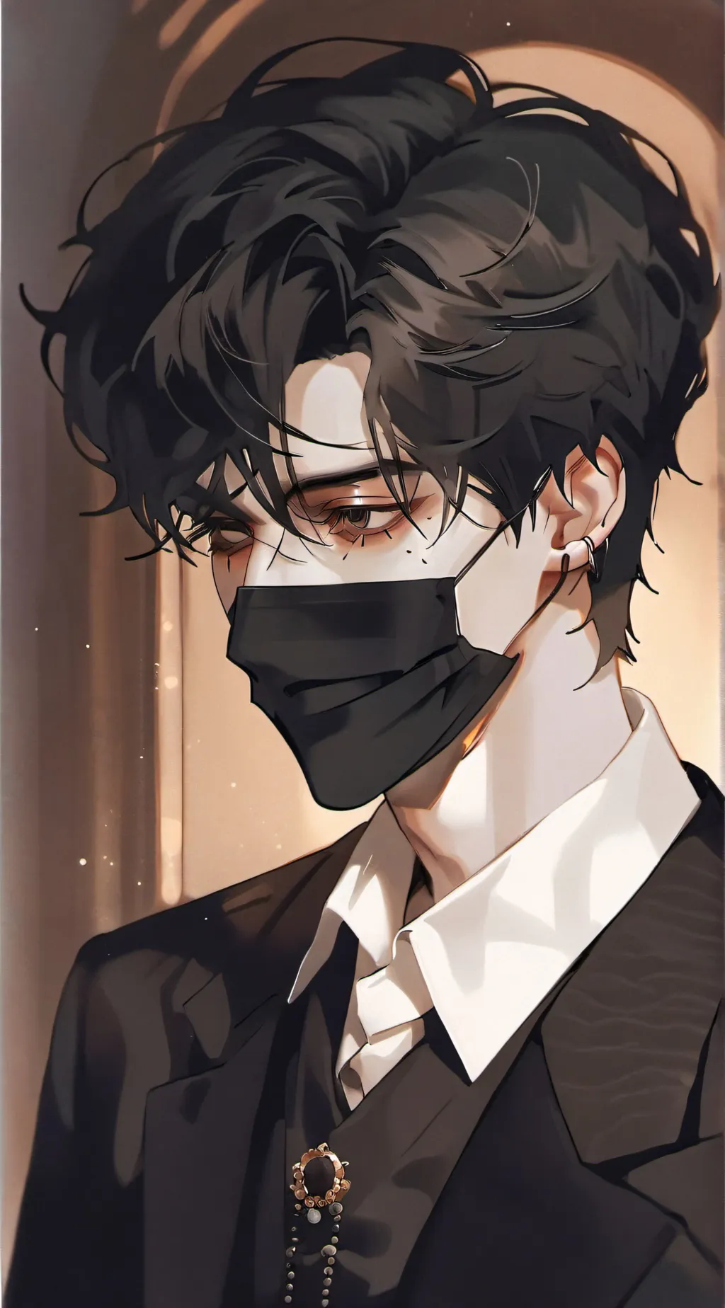 ai character: Masker guy (Josh) background