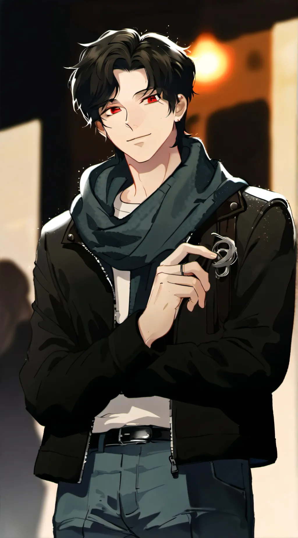 ai character: Daniel  background
