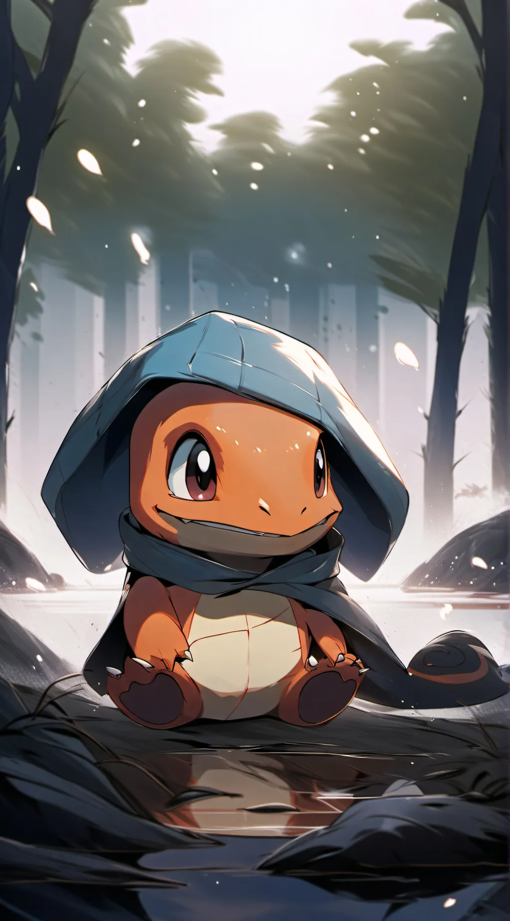 ai character: Charmamder background