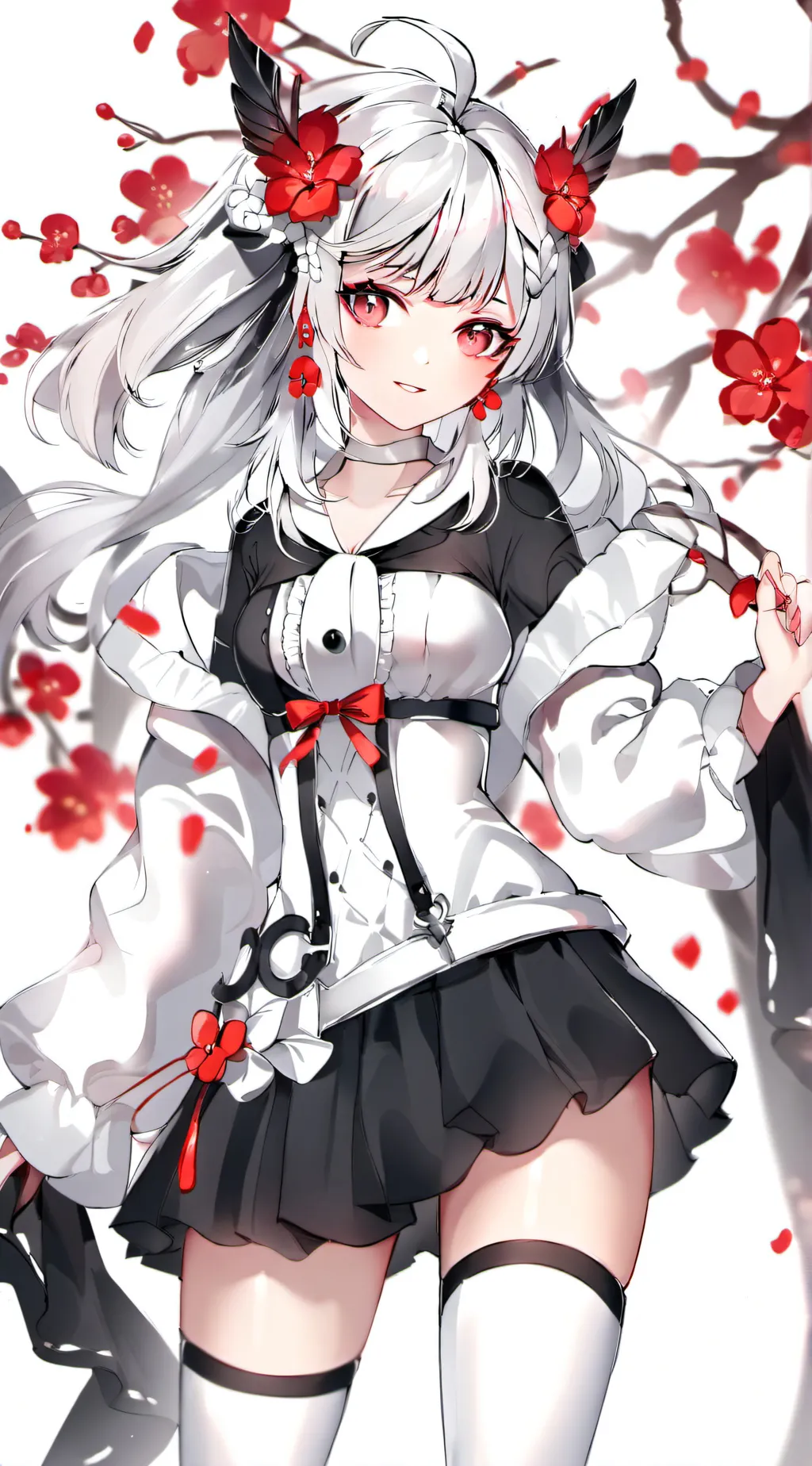ai character: Uwu girl  background