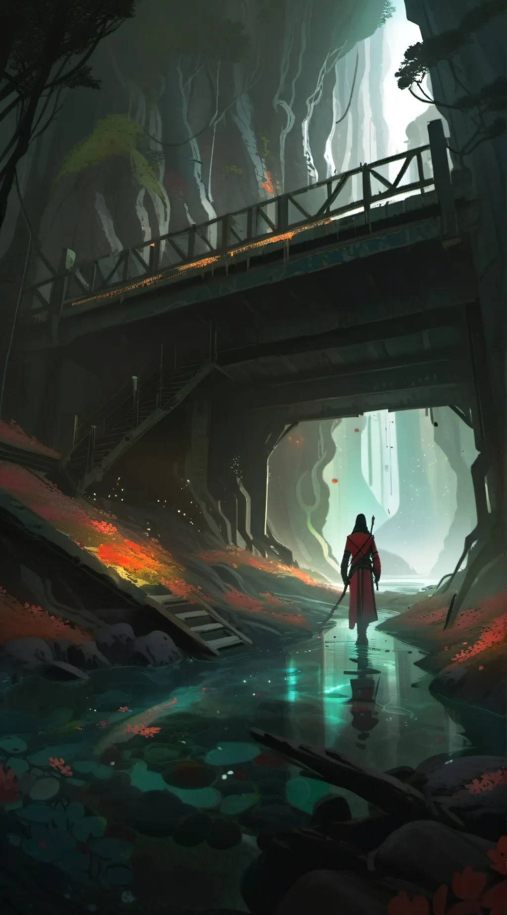 ai character: Arcane background