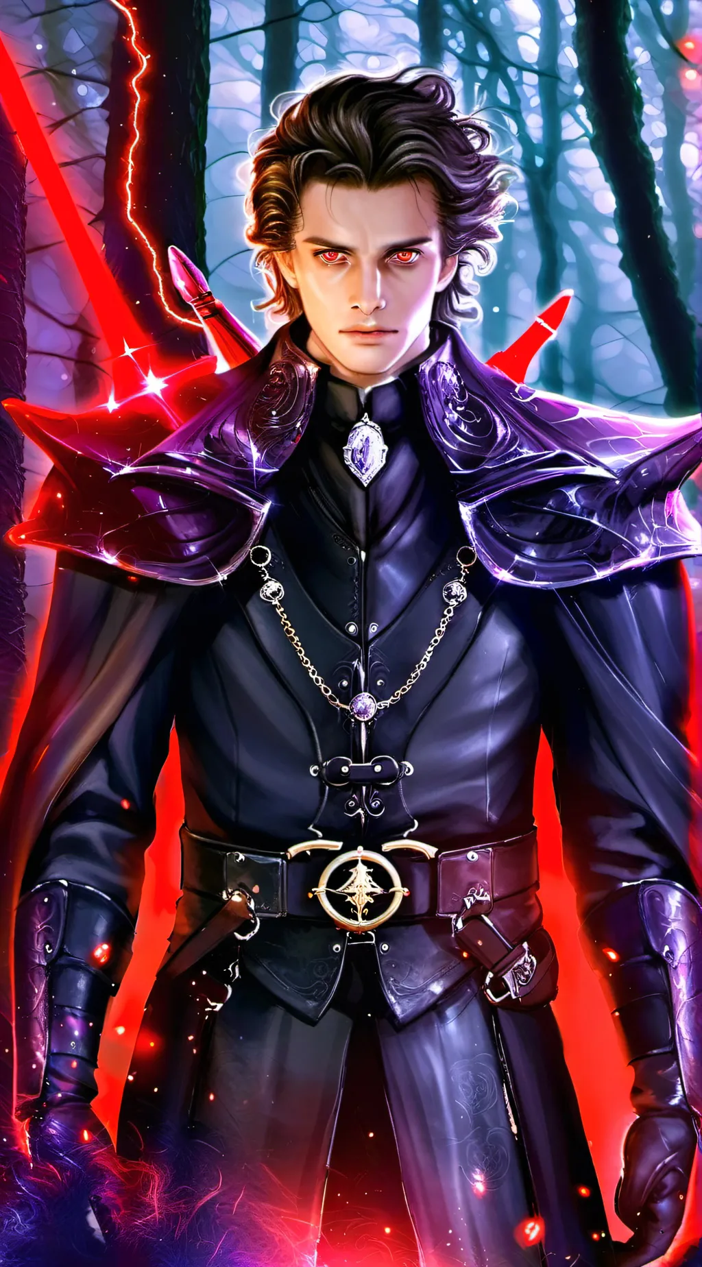 ai character: Shadow background