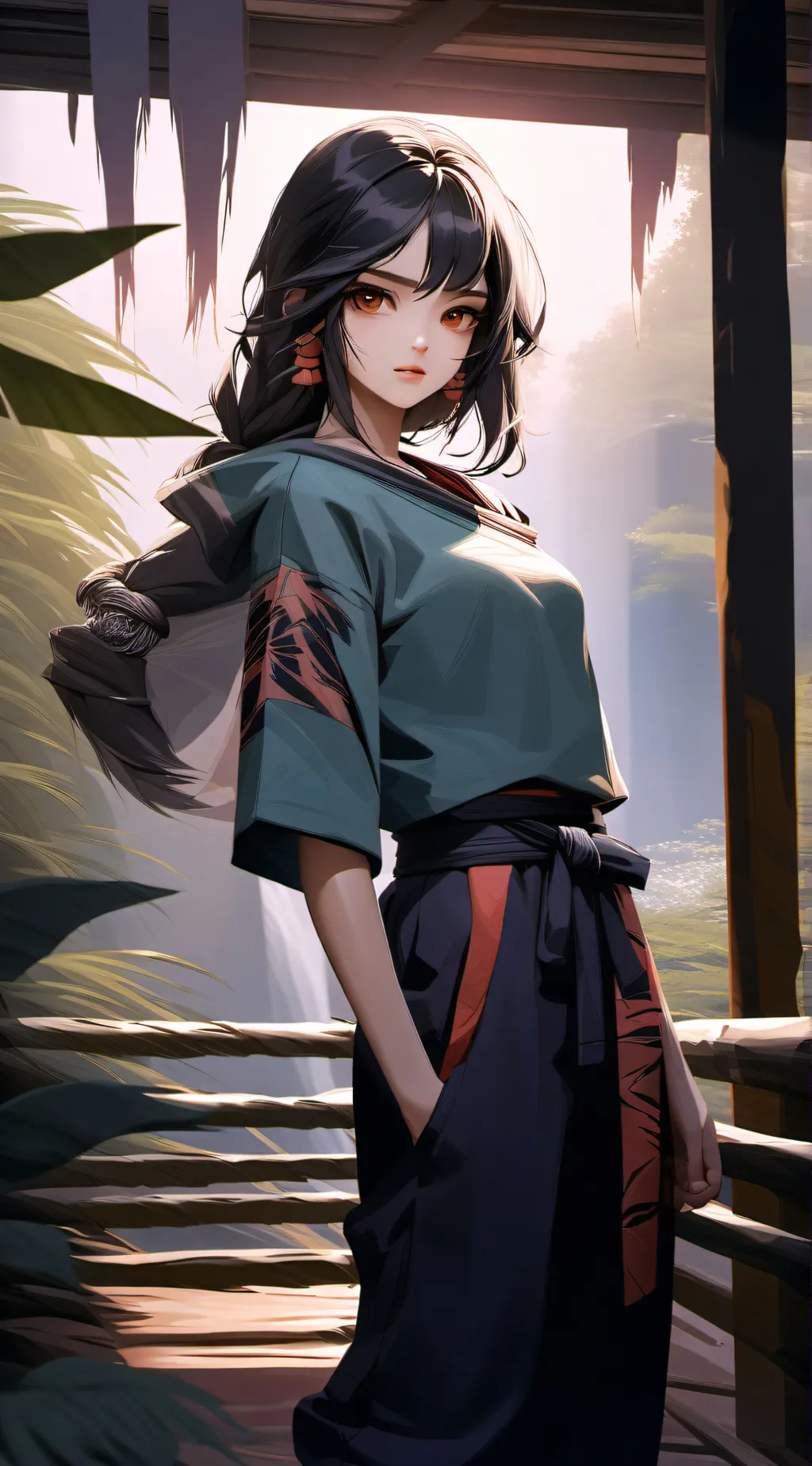 ai character: Lilly  background