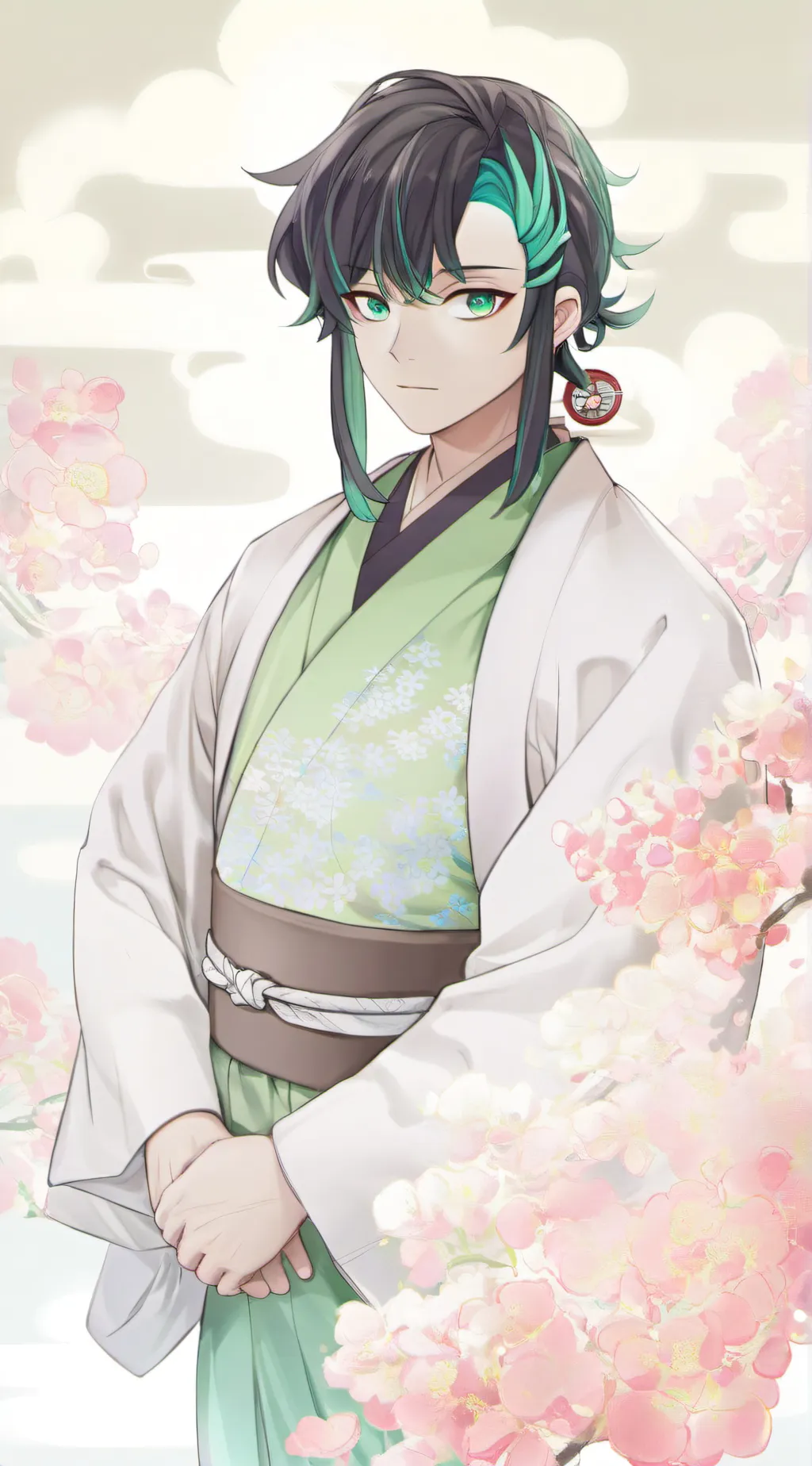 ai character: muichiro tokito background