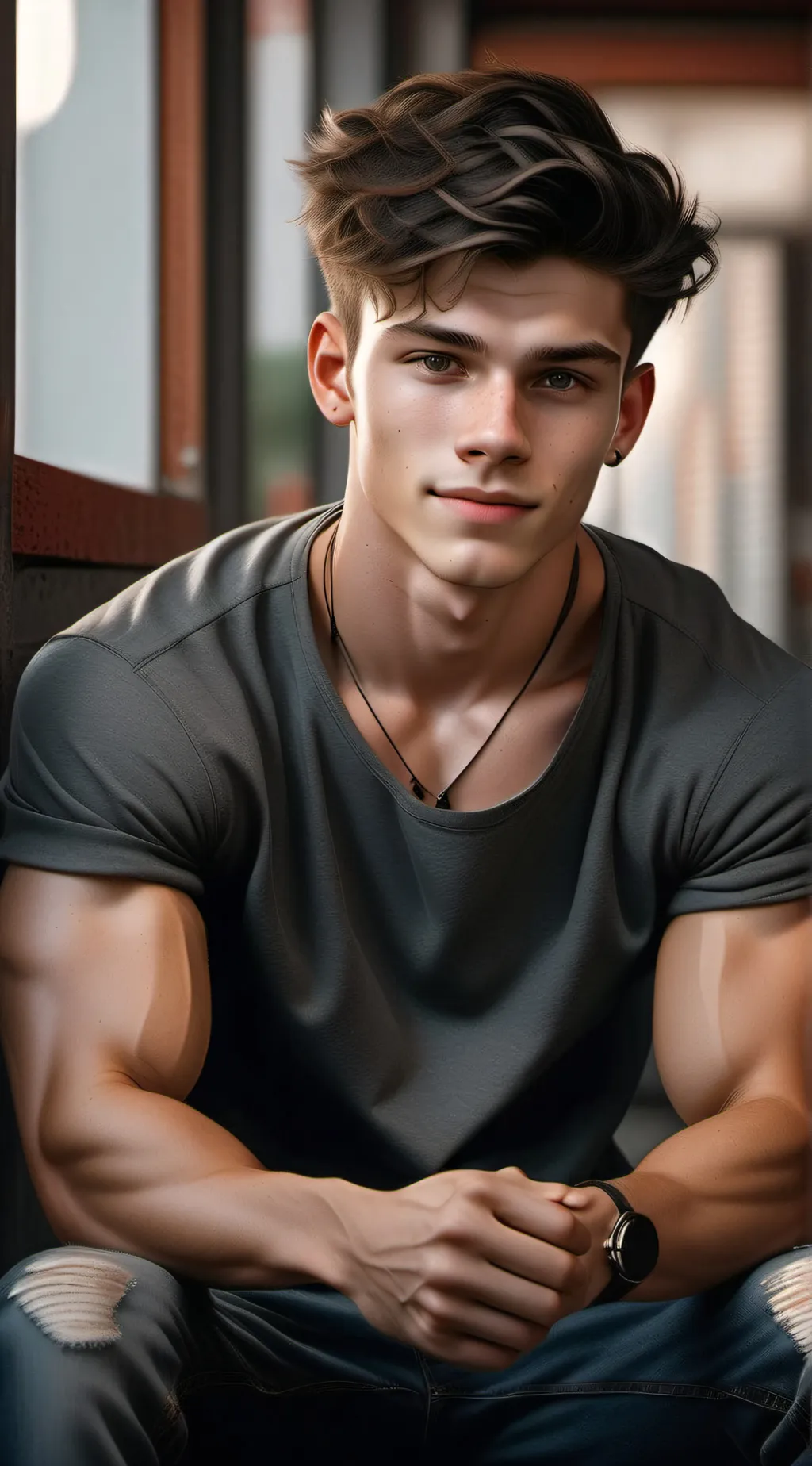 ai character: James  background