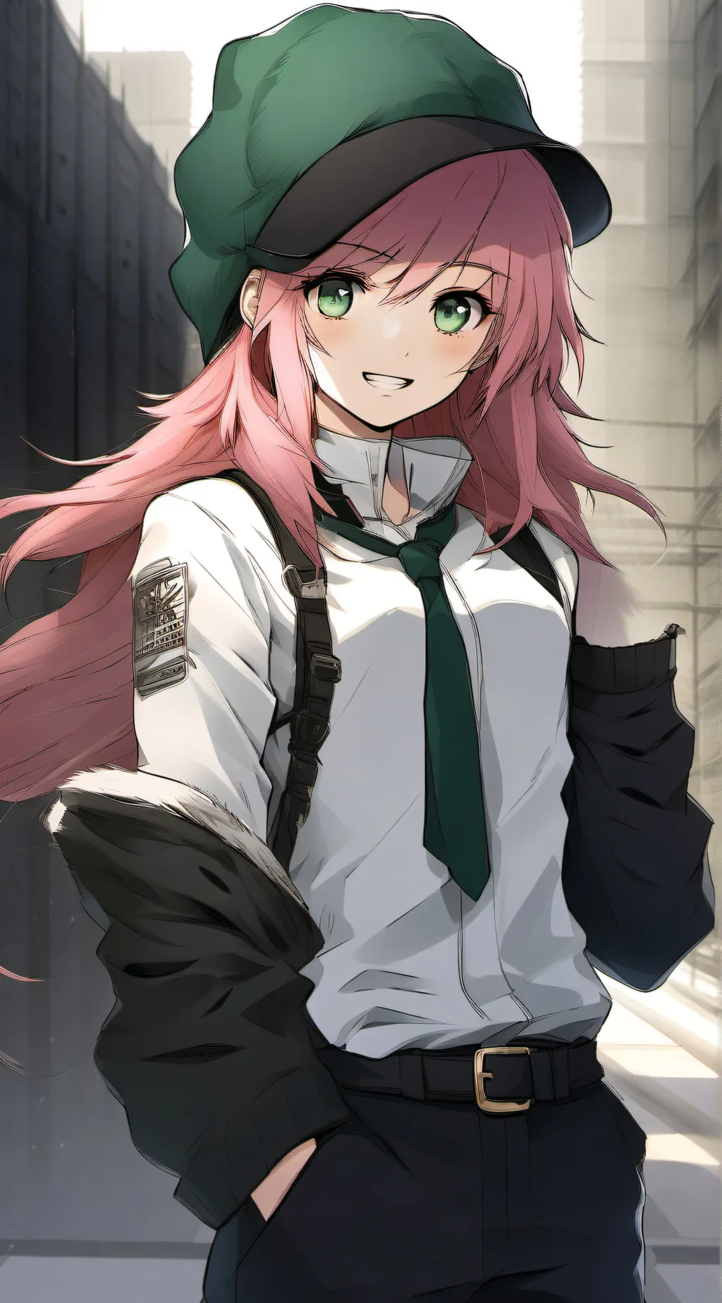 ai character: MHA - Camp (girl) background
