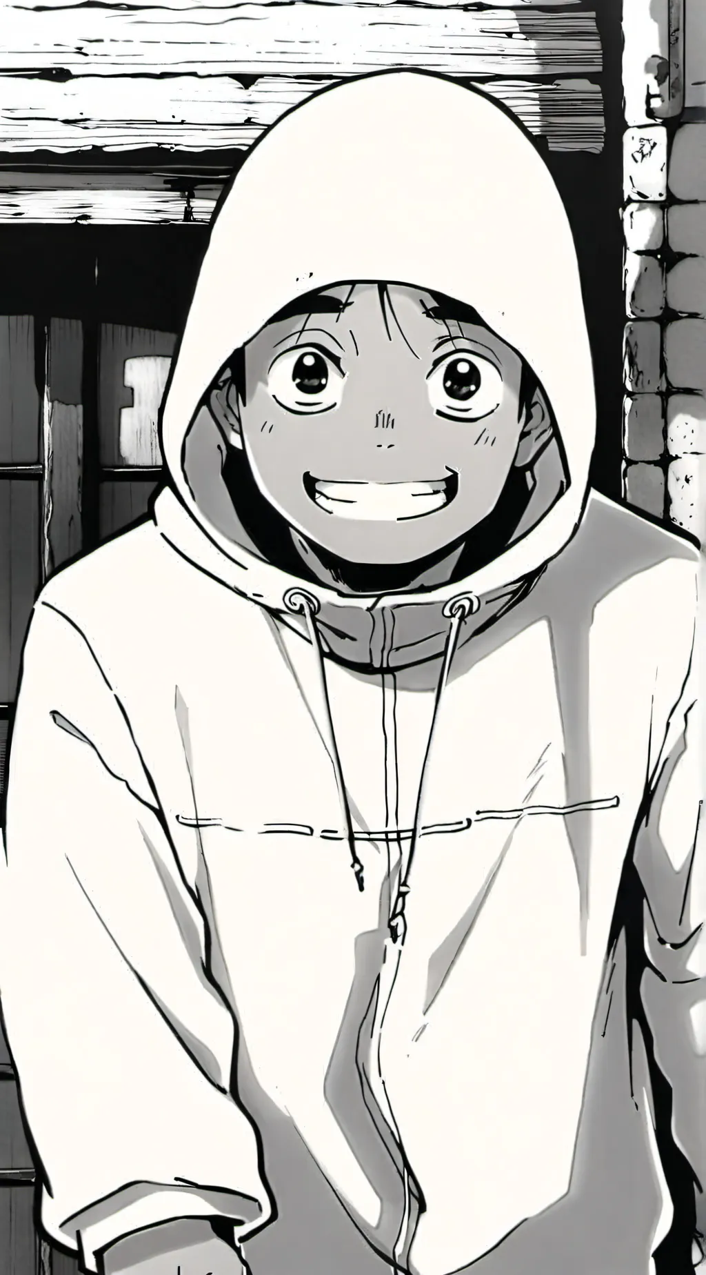 ai character: Mikey  background