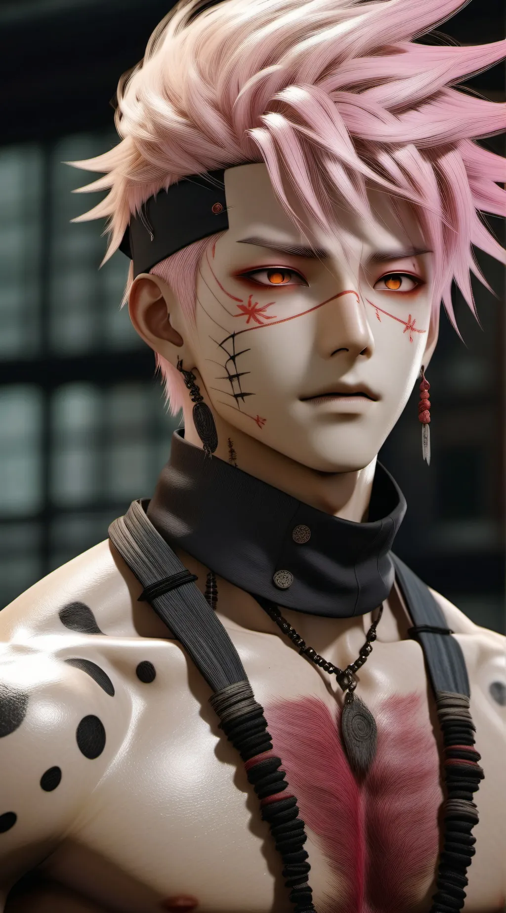 ai character: Sukuna background