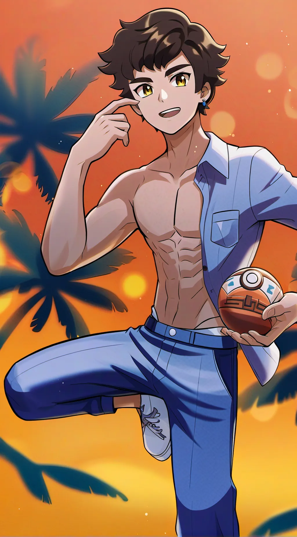 ai character: lucas morre background