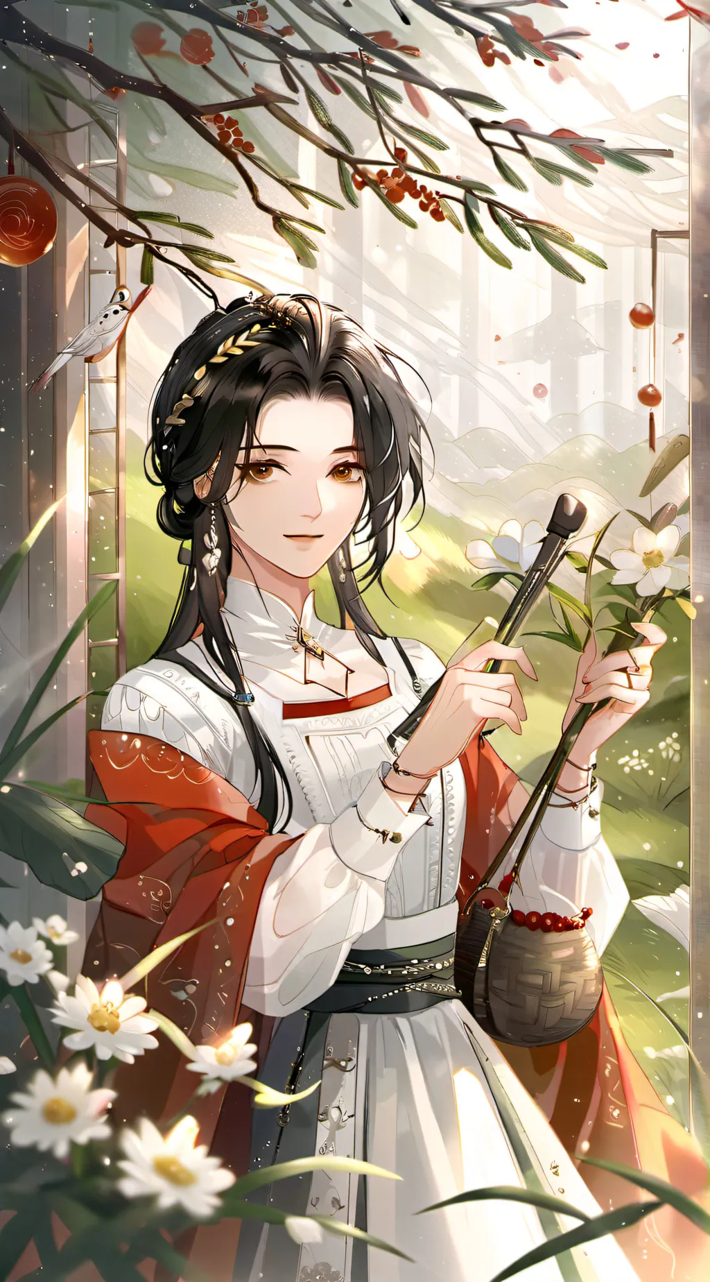 ai character: august canyon  background