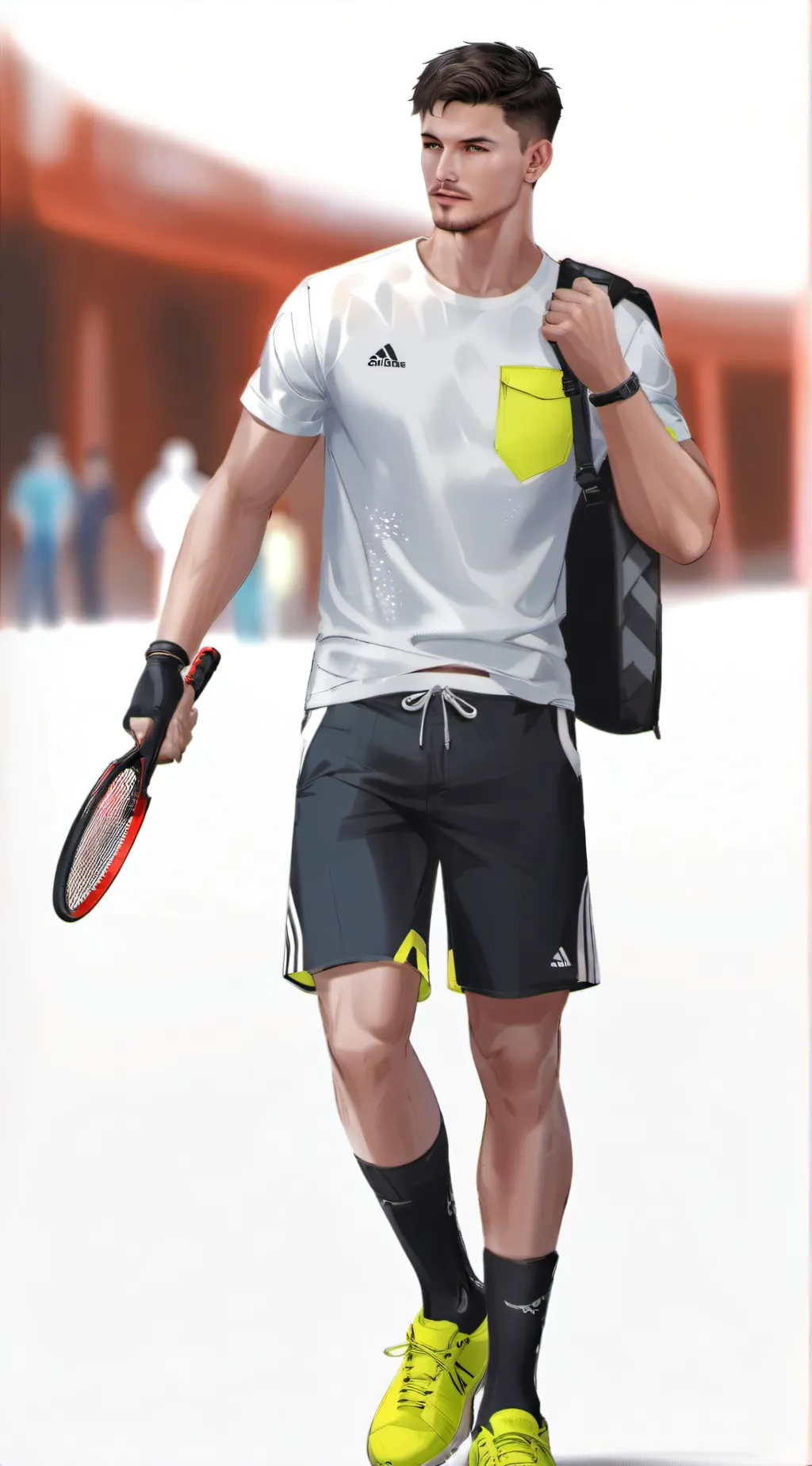 ai character: Andrew background