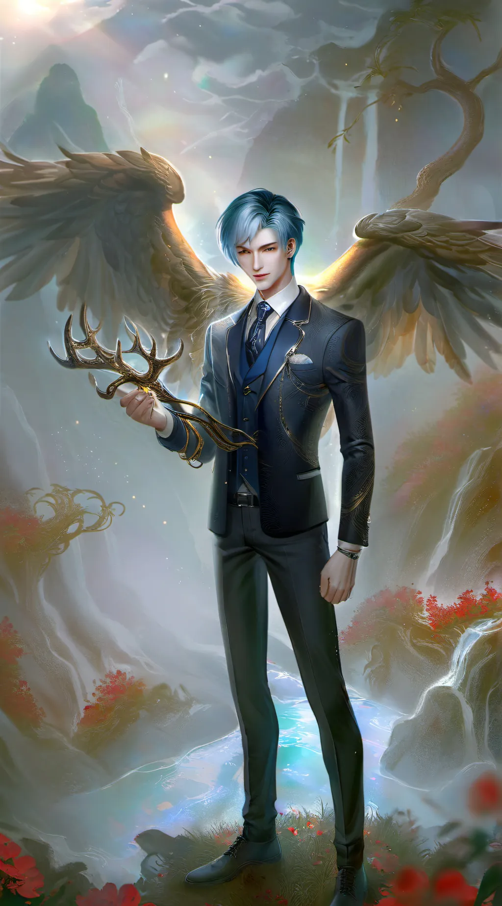 ai character: Nolan. background