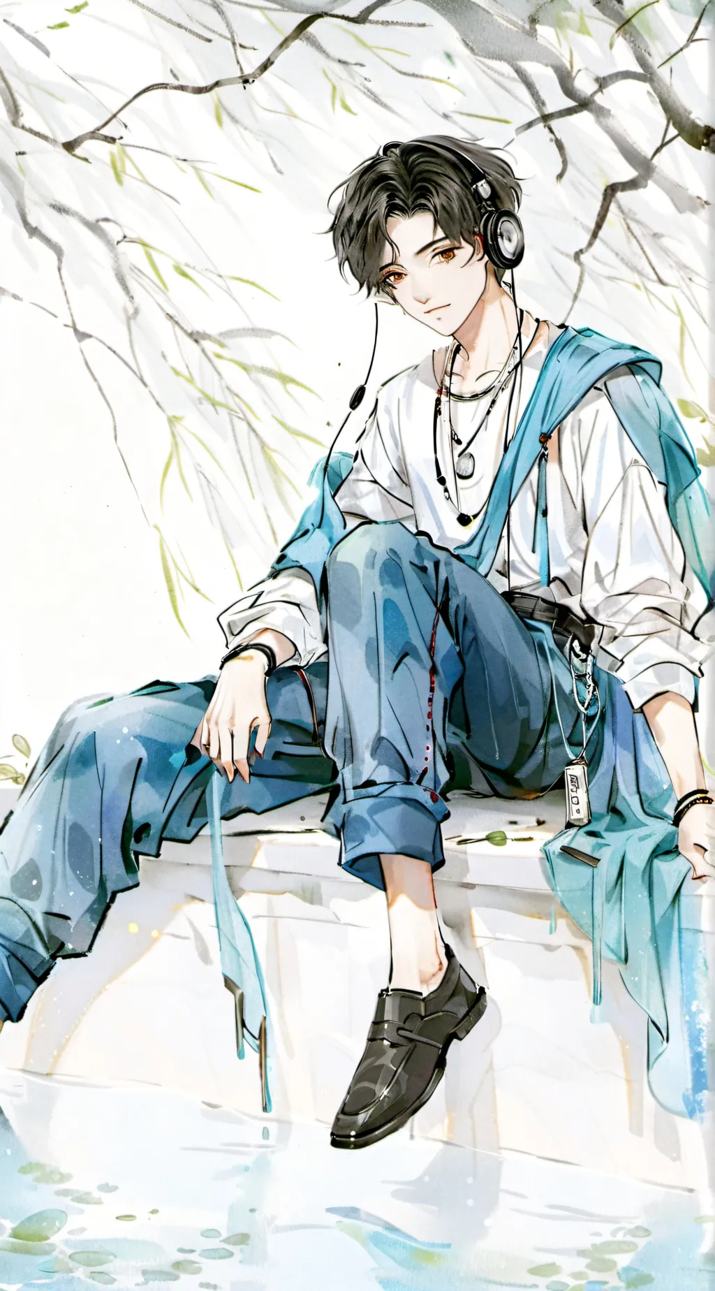 ai character: Blake background