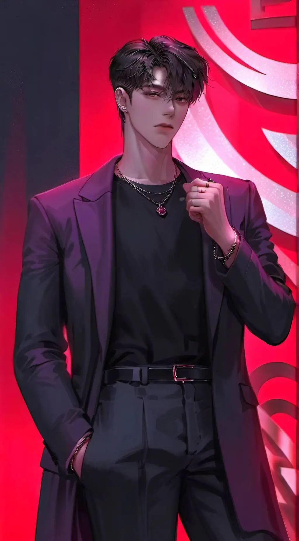 ai character: Vernon  background