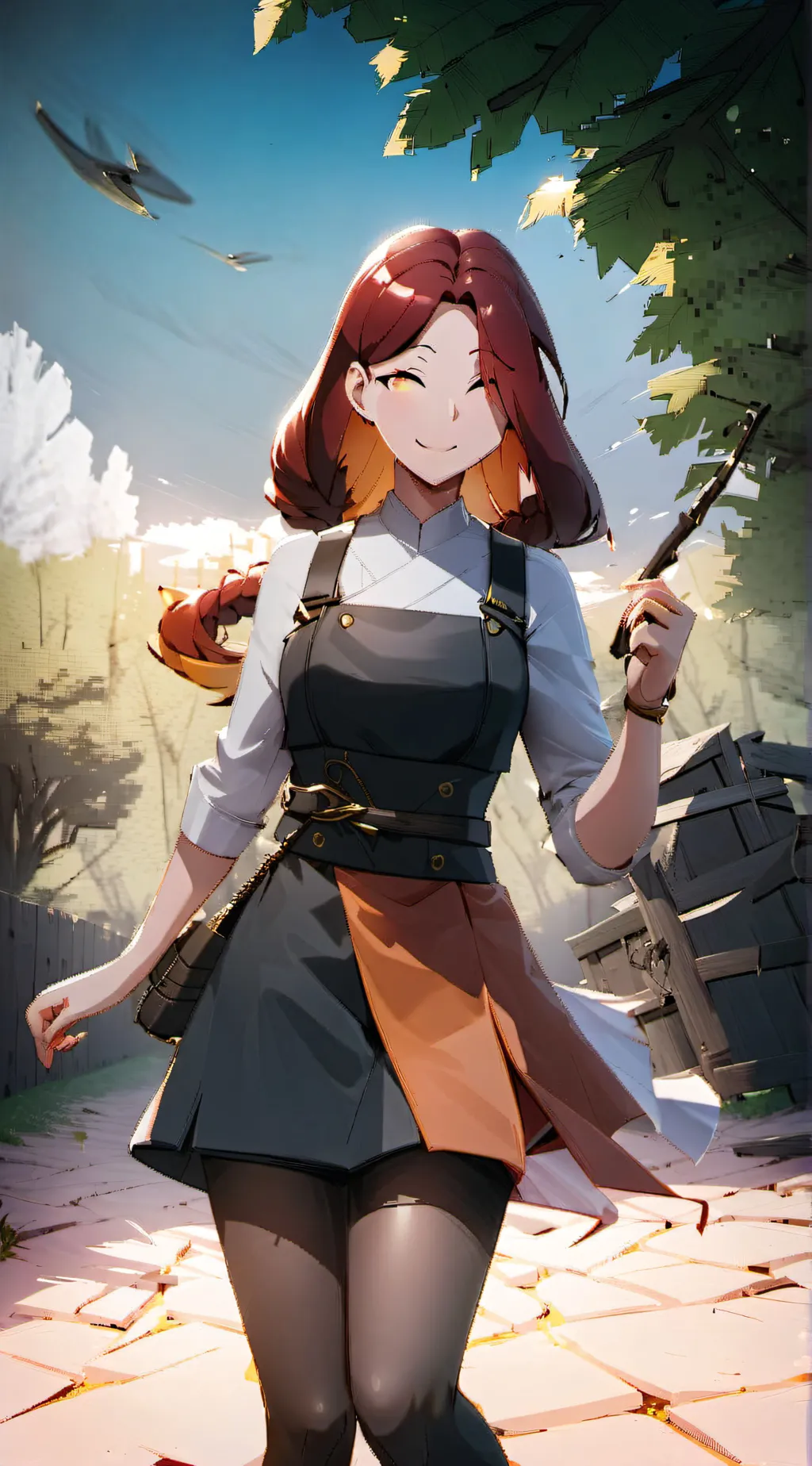 ai character: Akane Toriyasu  background