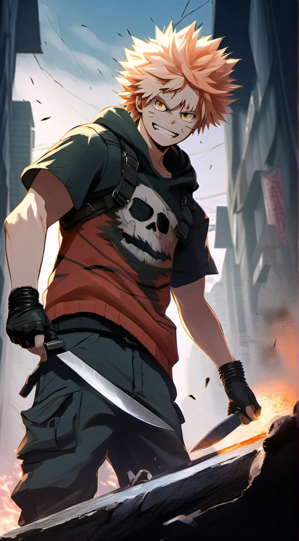Talkie AI - Chat with yandare bakugo 