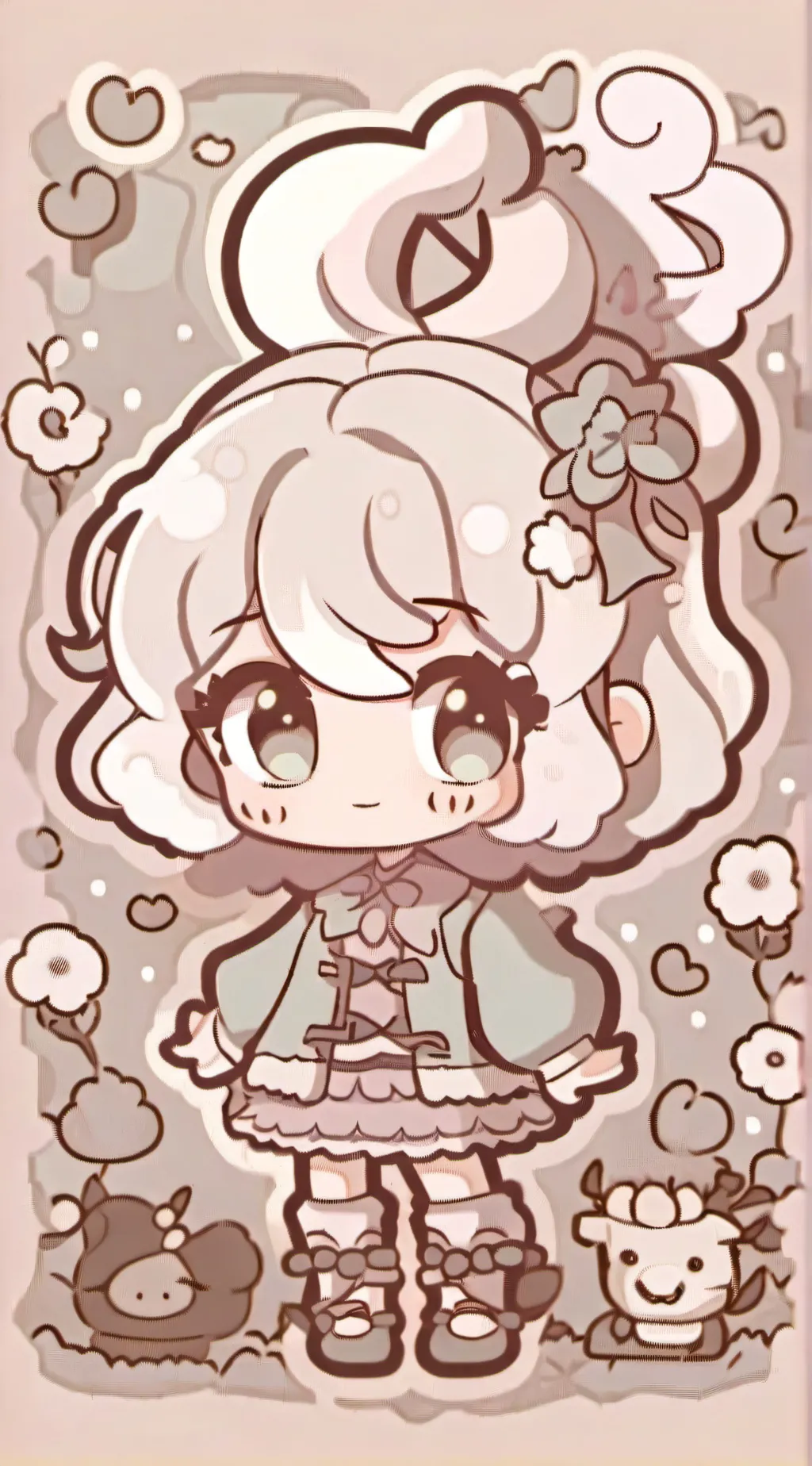 ai character: Iris background