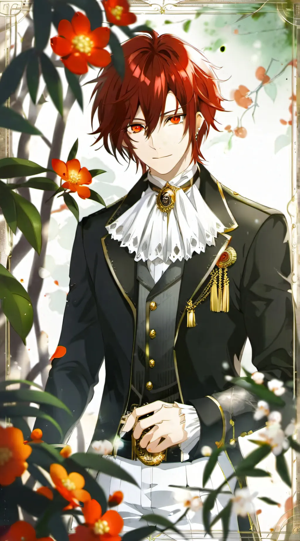 ai character: Demon slayer background